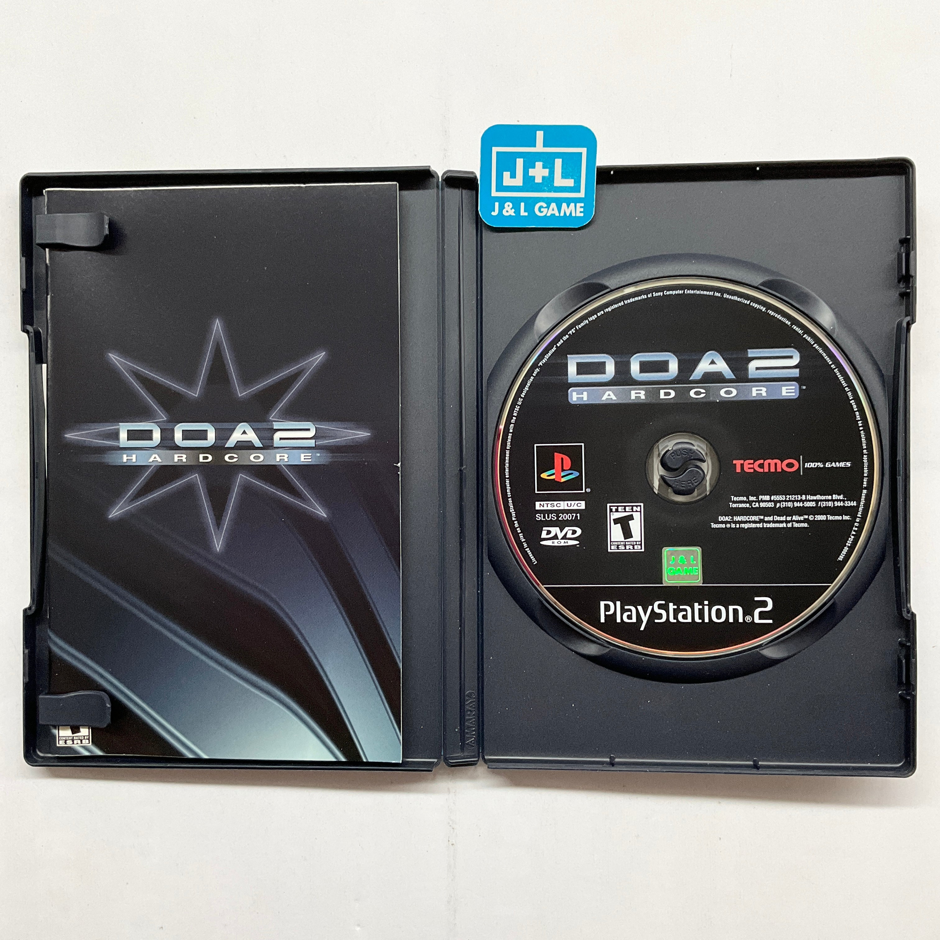DOA2: Hardcore - (PS2) PlayStation 2 [Pre-Owned] Video Games Tecmo   