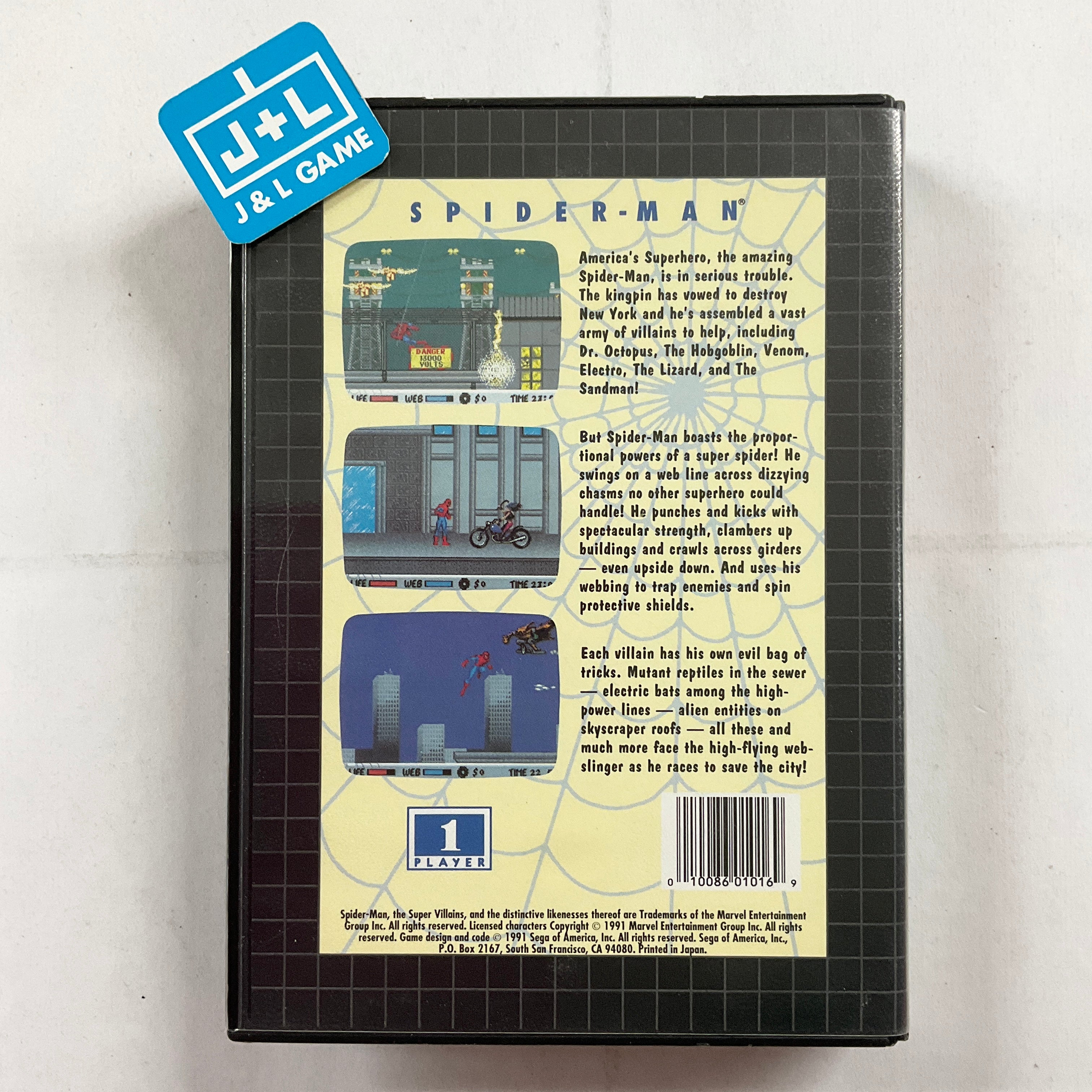 Spider-Man vs The Kingpin - (SG) SEGA Genesis [Pre-Owned] Video Games Sega   