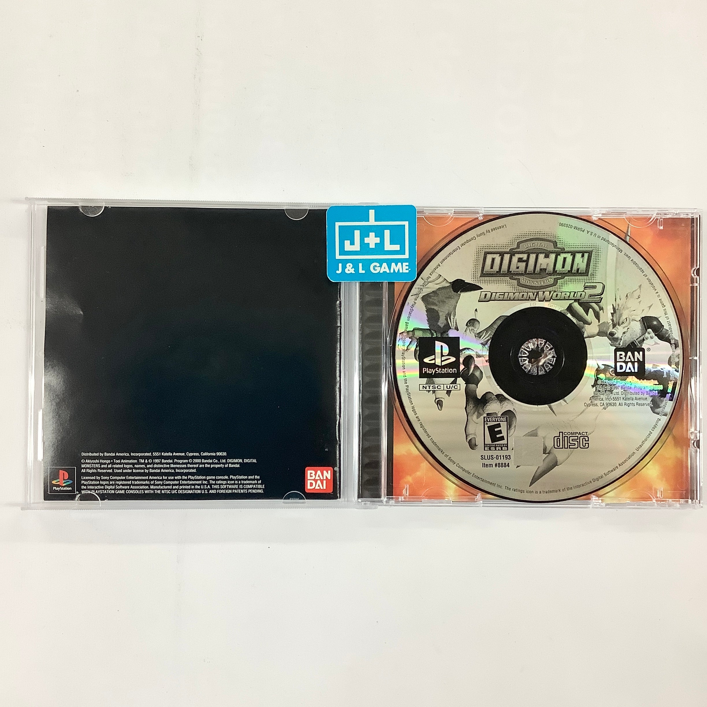 Digimon World 2 - (PS1) PlayStation 1 [Pre-Owned] Video Games Bandai   