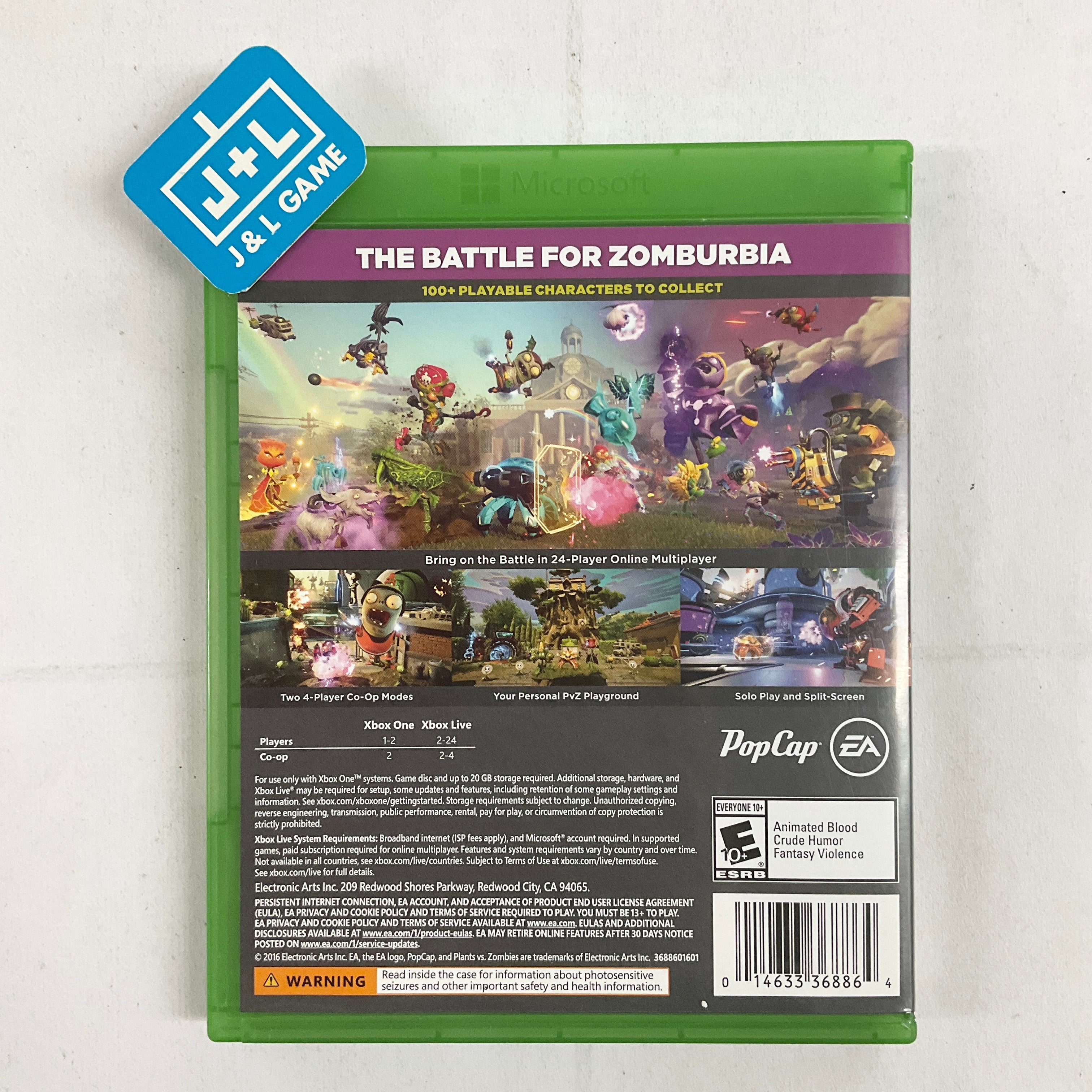 Plants vs Zombies: Garden Warfare 2 - (XB1) Xbox One [Pre-Owned