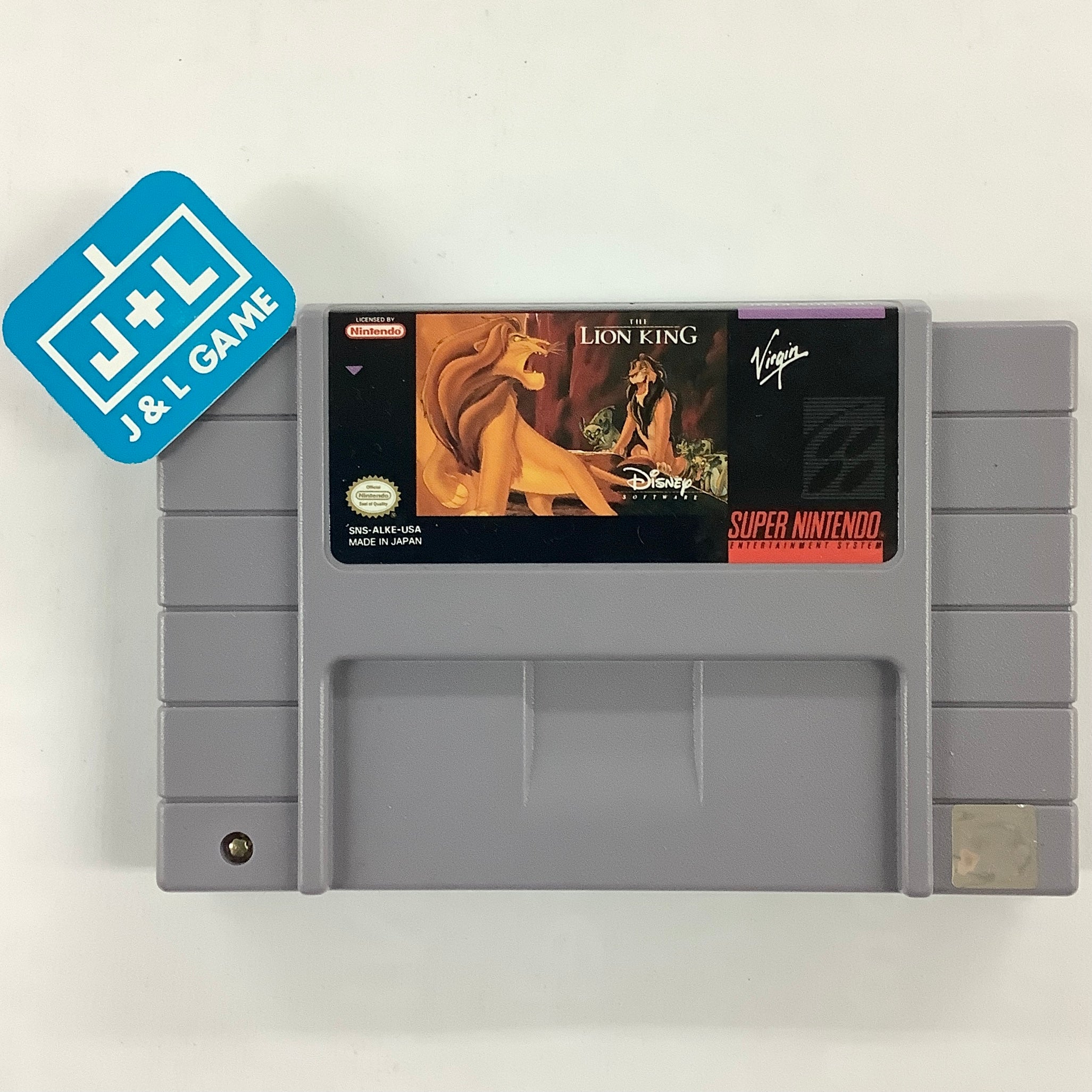 The Lion King - (SNES) Super Nintendo [Pre-Owned] Video Games Disney Interactive Studios   