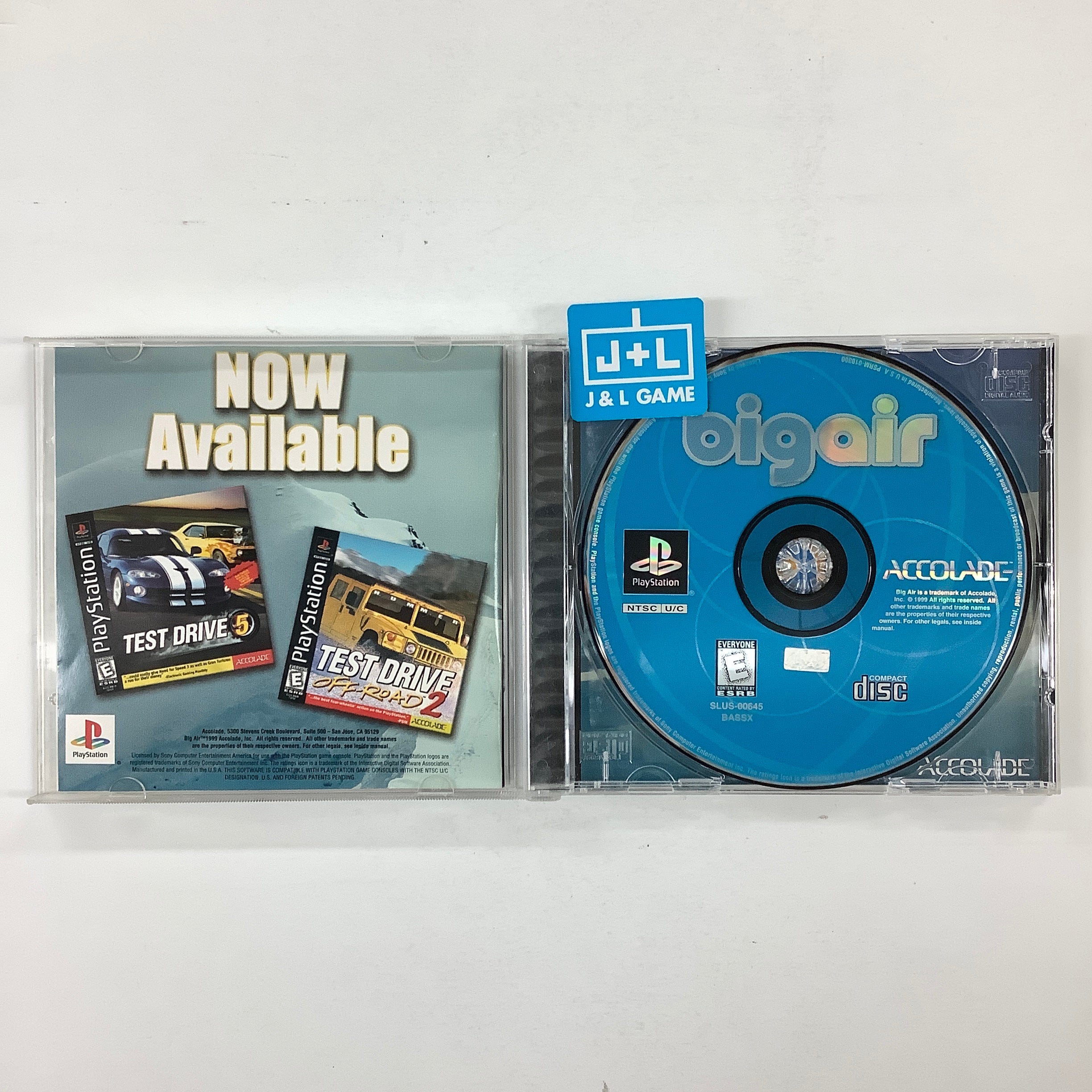 Big Air - (PS1) PlayStation 1 [Pre-Owned] Video Games Accolade   