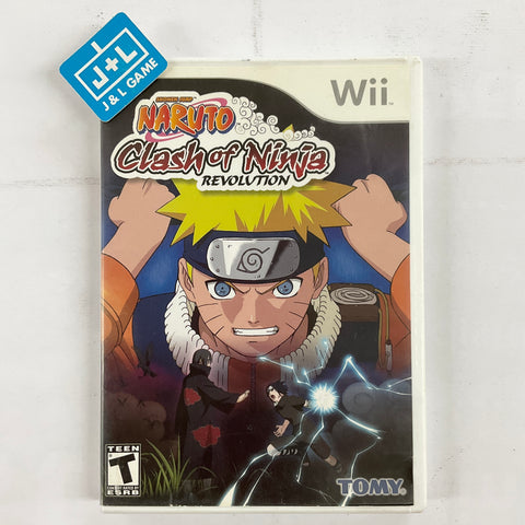 Naruto: Clash of Ninja Revolution - Nintendo Wii [Pre-Owned] Video Games BANDAI NAMCO Entertainment   