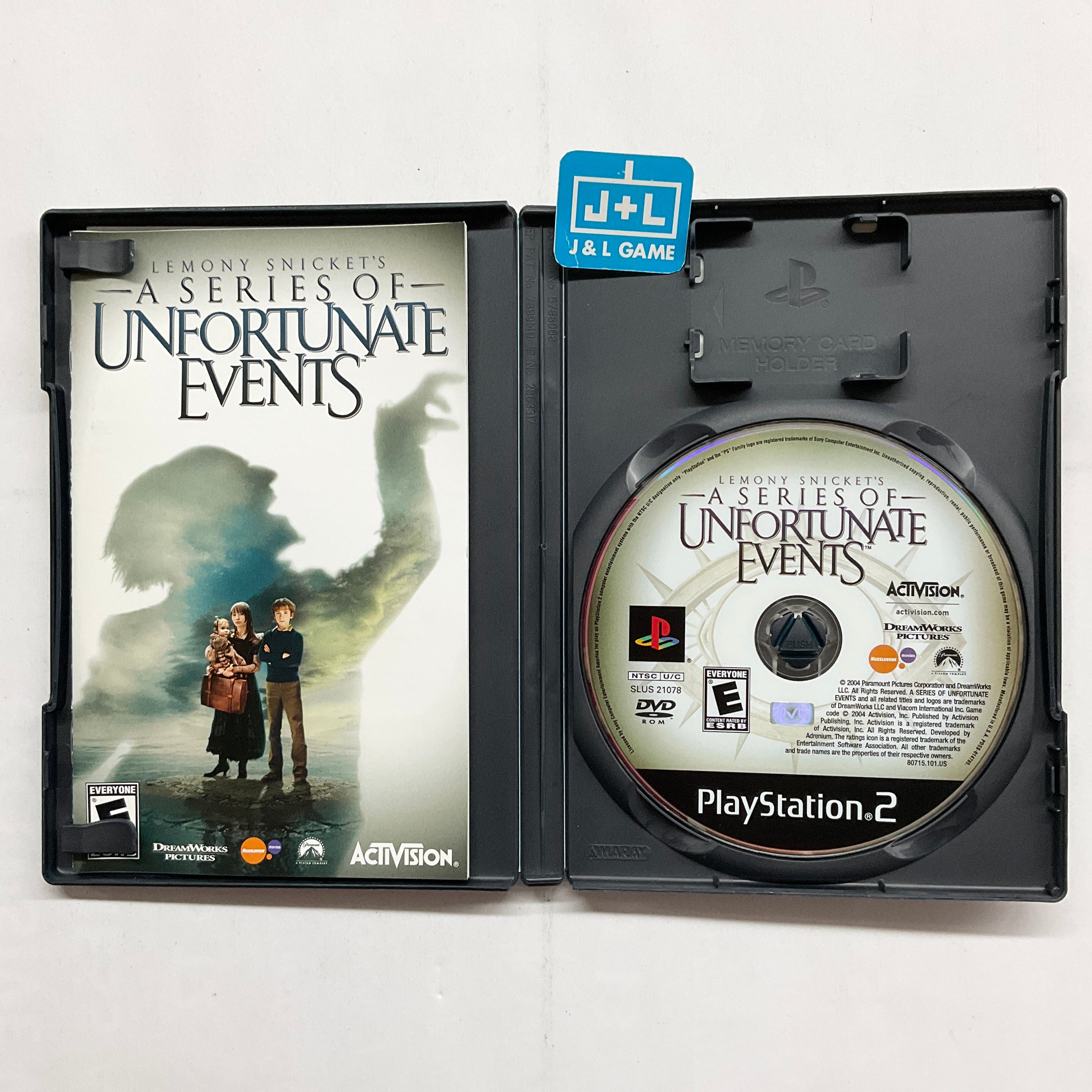 Lemony Snickets A Series Of Unfortunate Events PS2 Playstation 2 Game PAL | UK Lemony Snickets A Series Of Unfortunate Events PS2 Playstation 2 Game PAL | UK