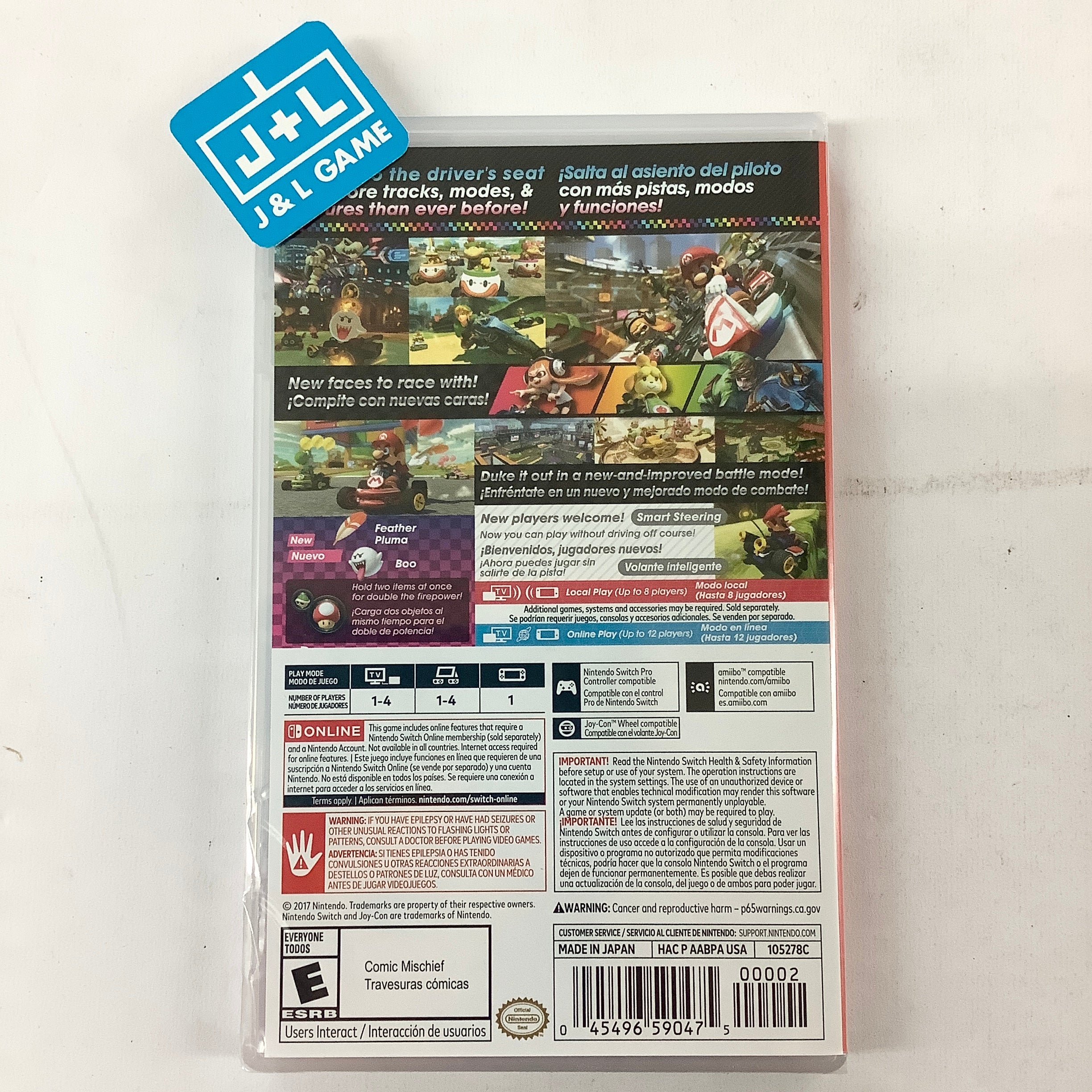 Mario Kart 8 Deluxe - (NSW) Nintendo Switch Video Games Nintendo   