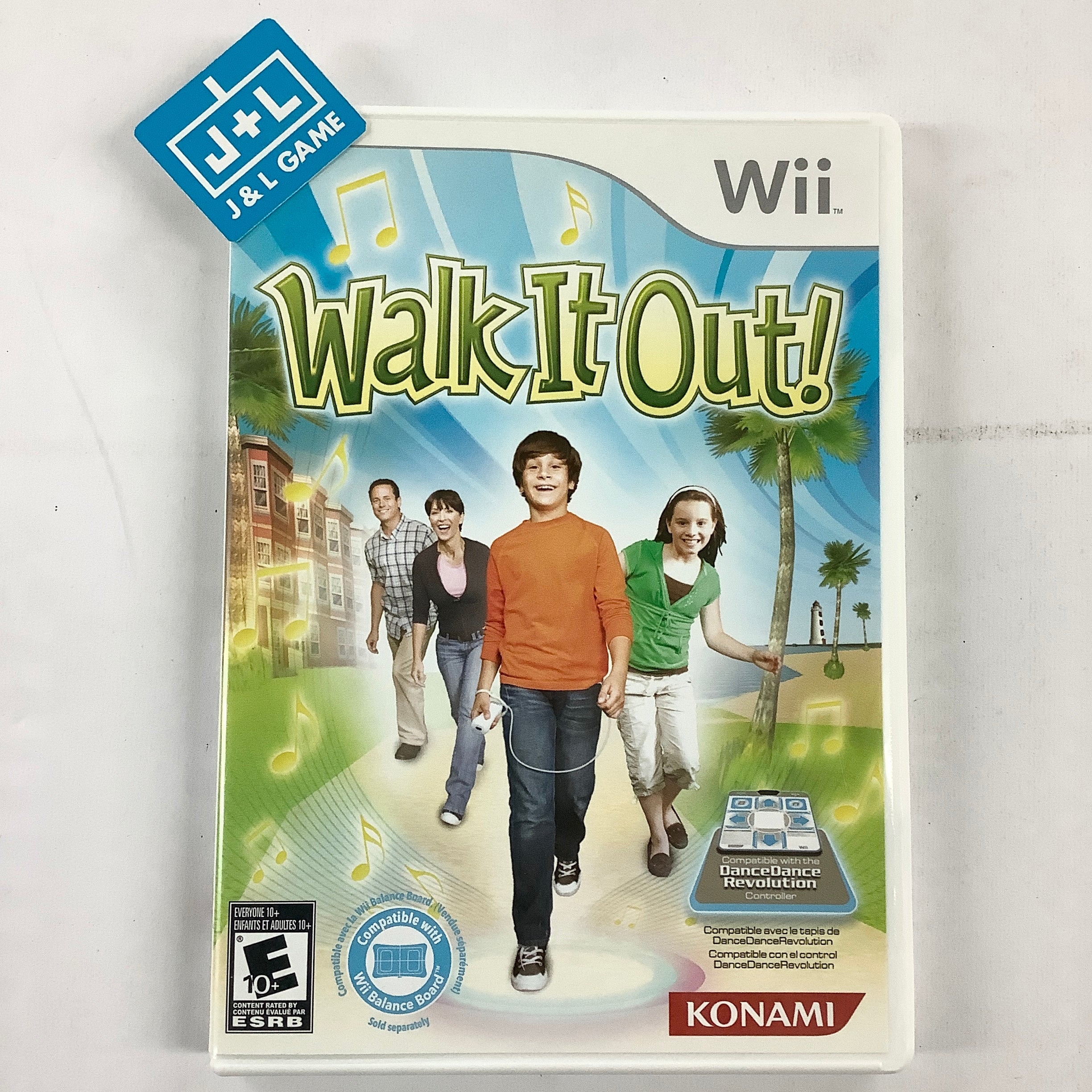 Walk It Out! - Nintendo Wii [Pre-Owned] Video Games Konami   