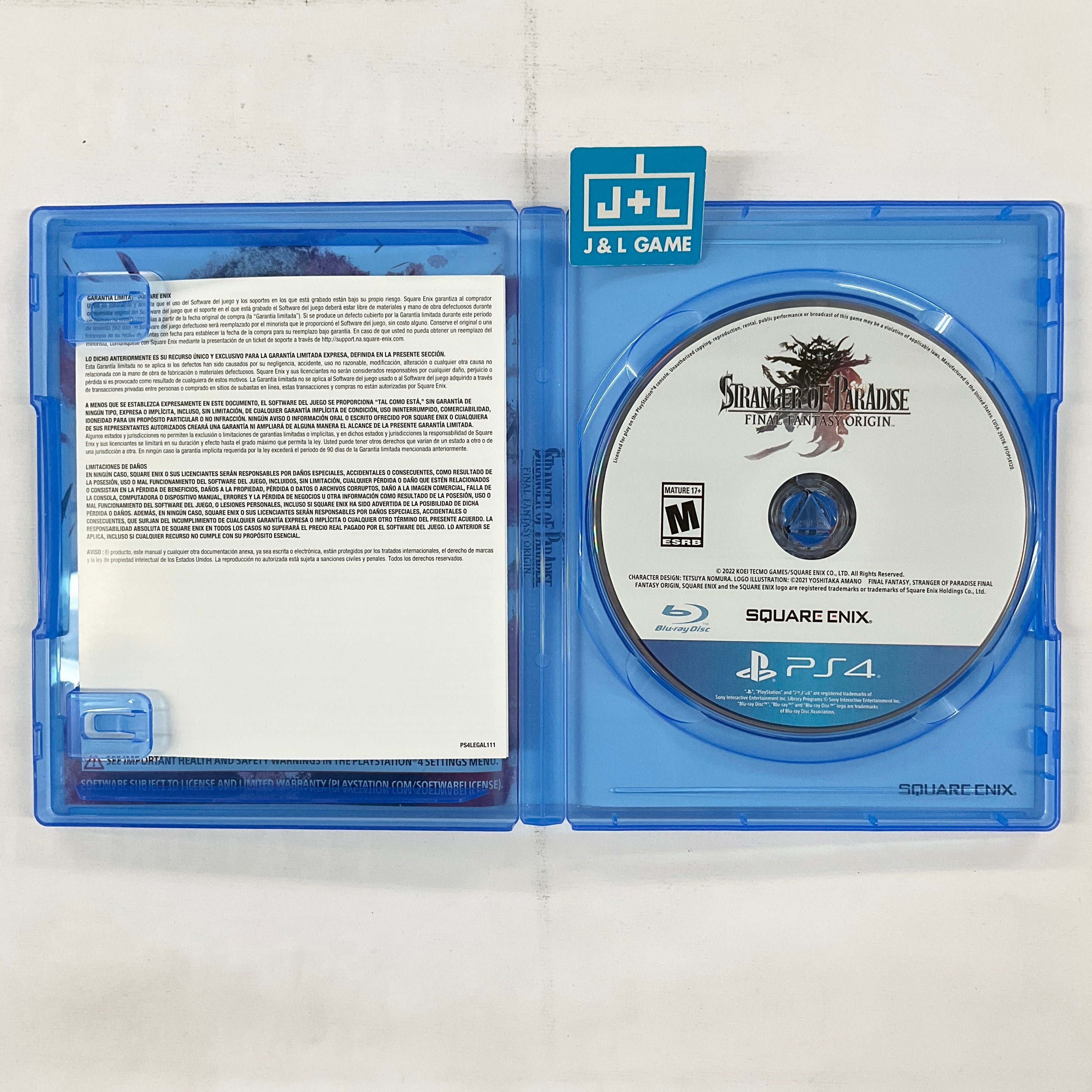 Stranger of Paradise: Final Fantasy Origin - (PS4) PlayStation 4 [UNBOXING] Video Games Square Enix   