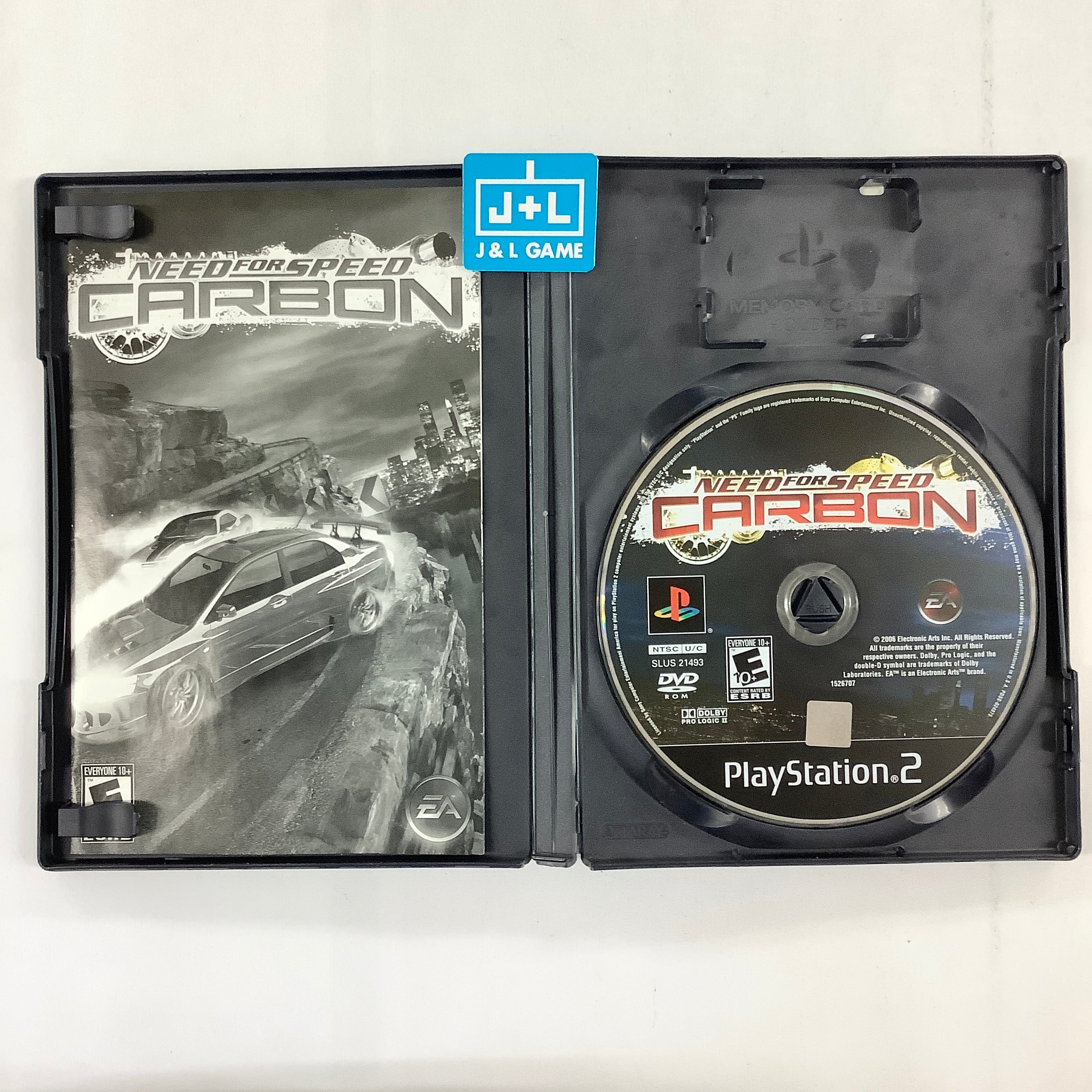 Need for Speed Carbon - (PS2) PlayStation 2 [Pre-Owned] Video Games EA Games   