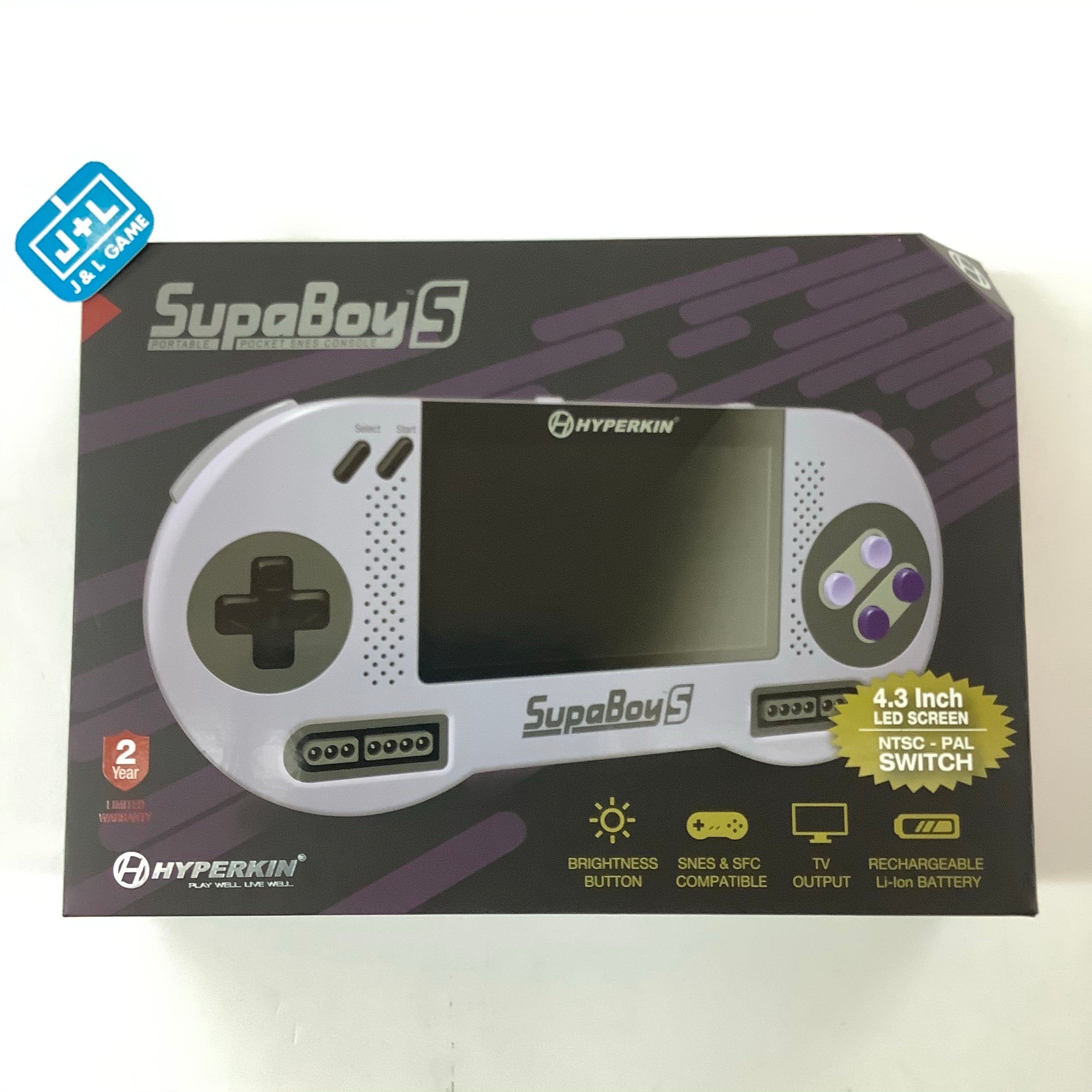 Hyperkin SupaBoy S Portable Pocket Console for SNES/ Super Famicom - (SNES) Super Nintendo CONSOLE Hyperkin   