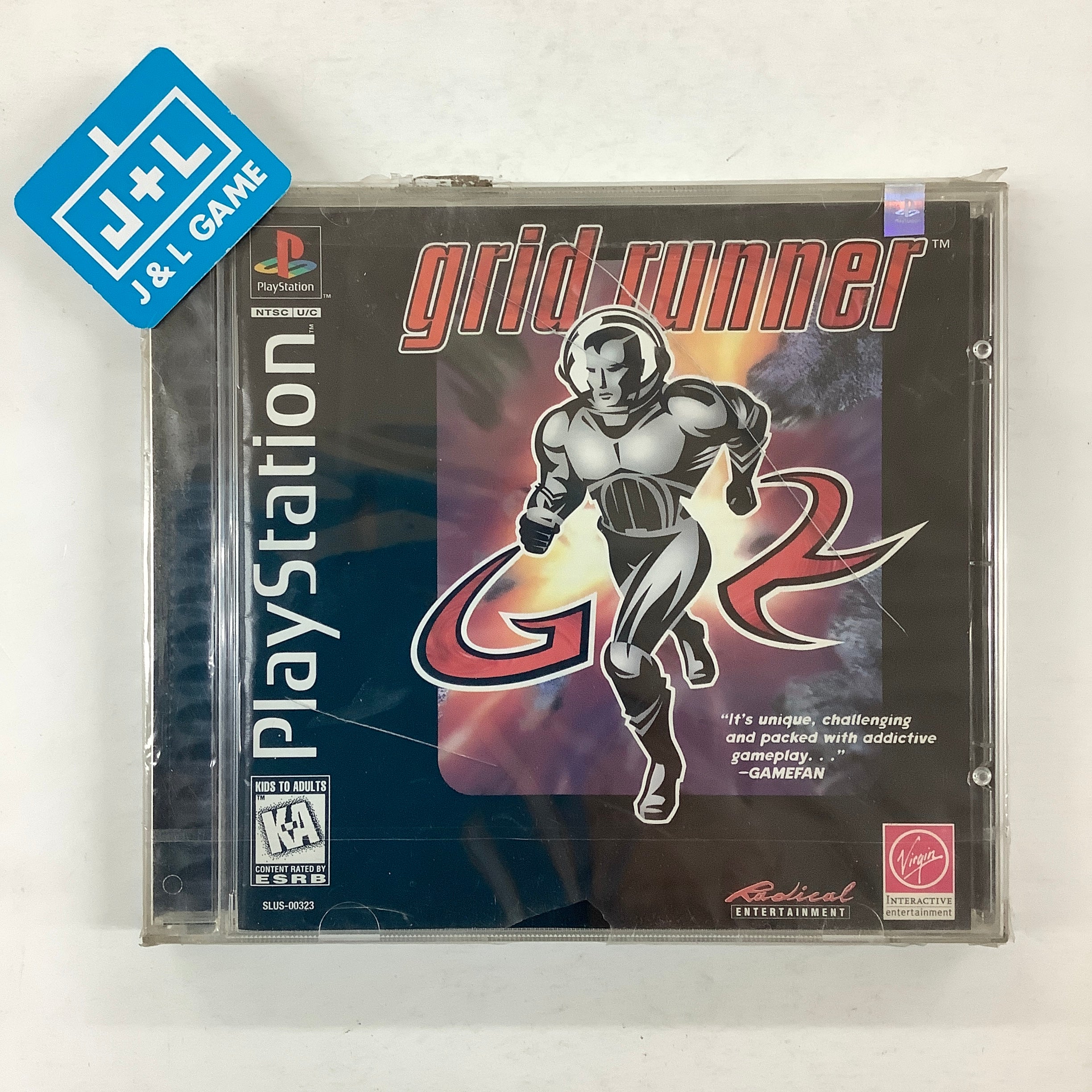 Grid Runner - (PS1)  PlayStation 1 Video Games Virgin Interactive   