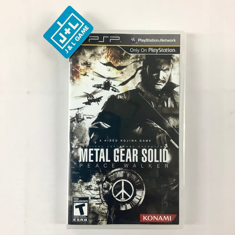 Metal Gear Solid: Peace Walker - Sony PSP [Pre-Owned] Video Games Konami   