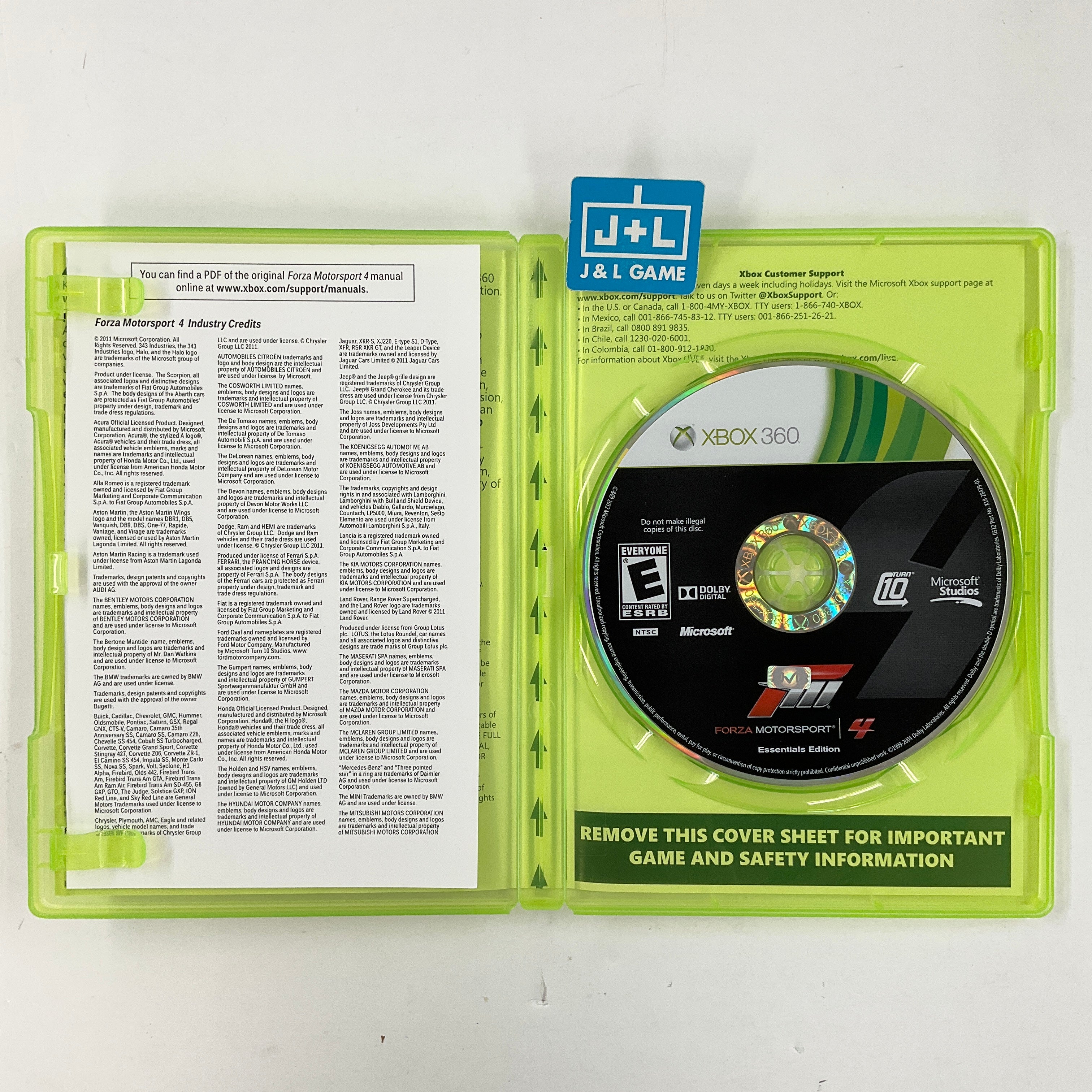 Forza Motorsport 4 (Essentials Edition) - Xbox 360 [Pre-Owned] Video Games Microsoft   