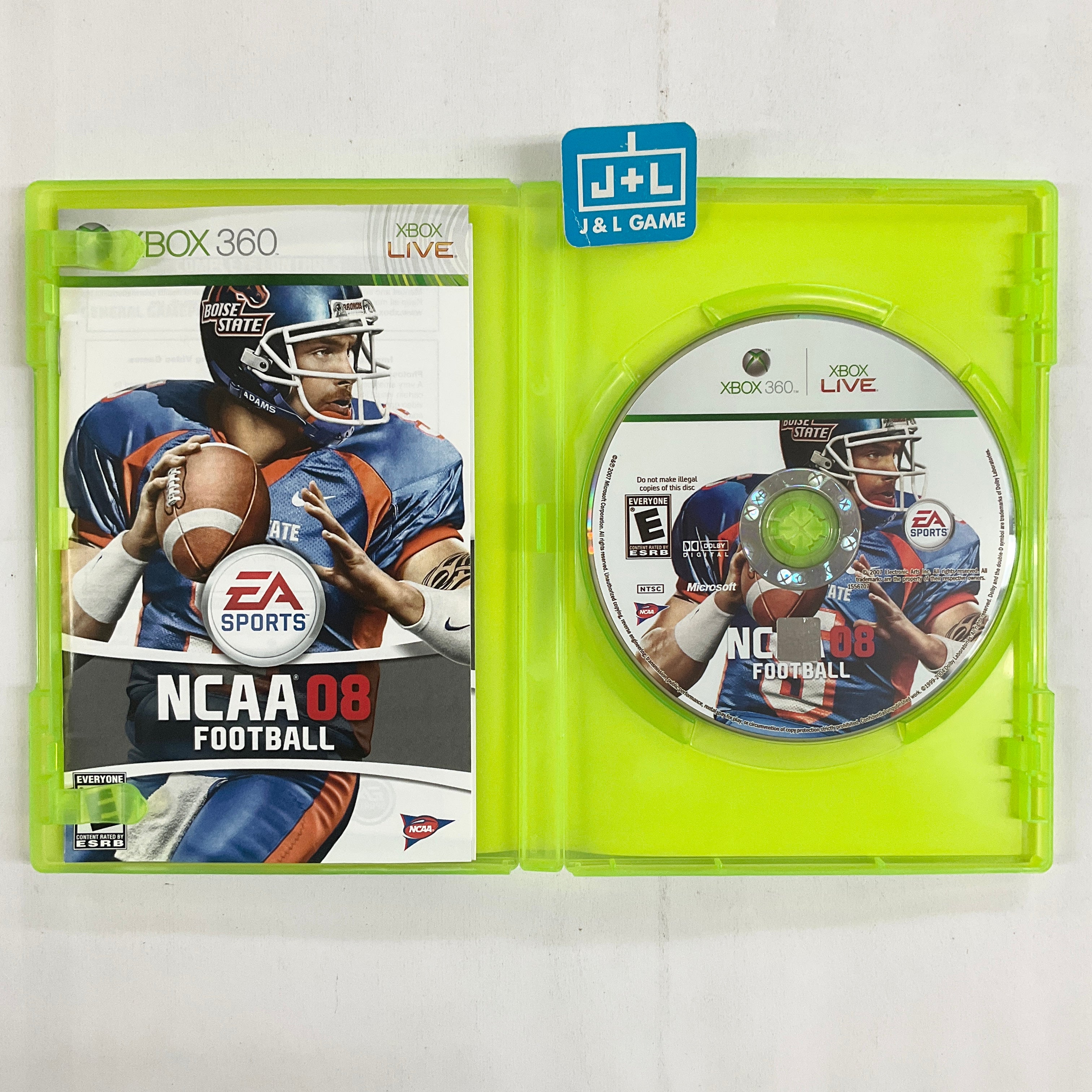 NCAA Football 08 - Xbox 360 [Pre-Owned] Video Games EA Sports   