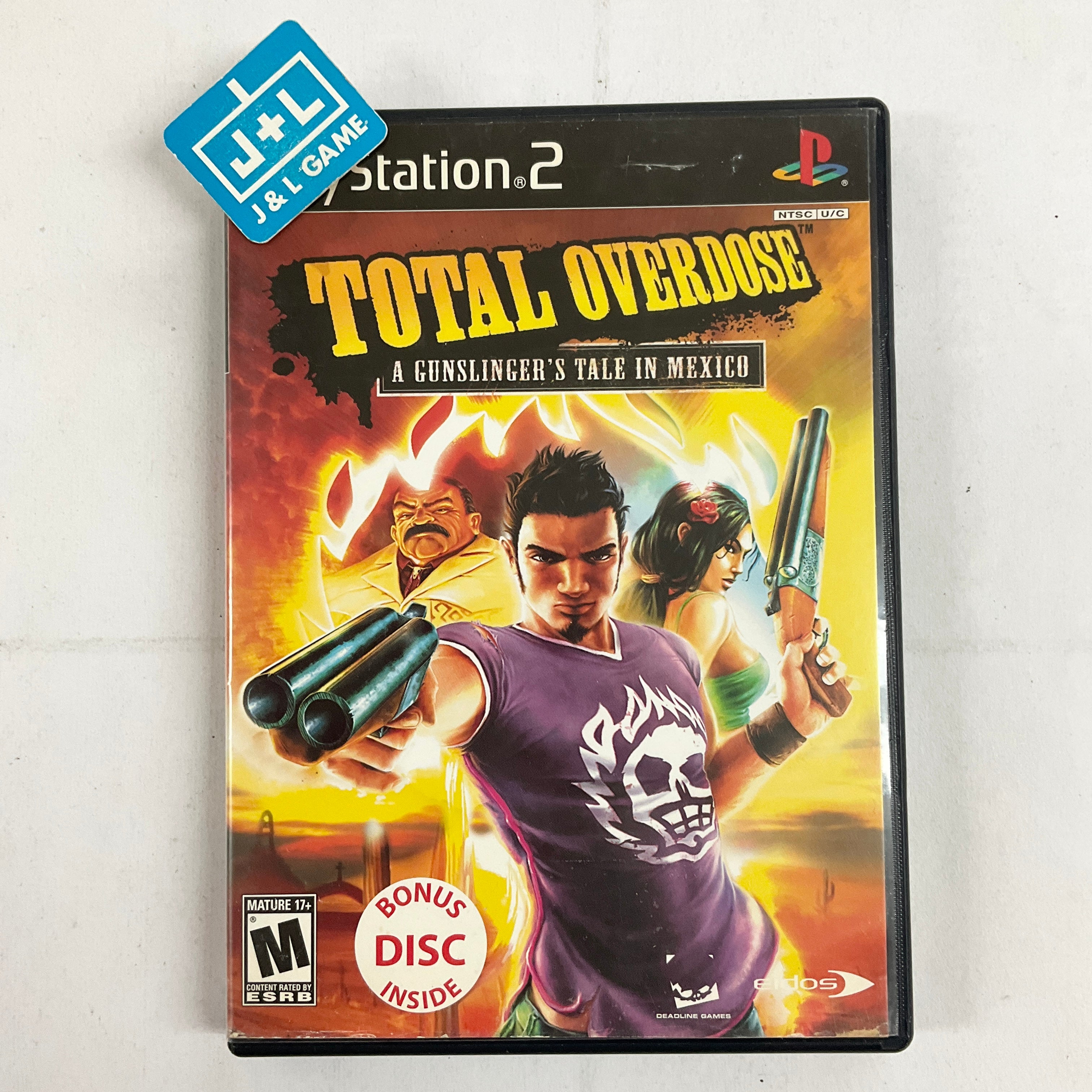 Total Overdose: A Gunslinger's Tale in Mexico - (PS2) PlayStation 2 [Pre-Owned] Video Games Eidos Interactive   