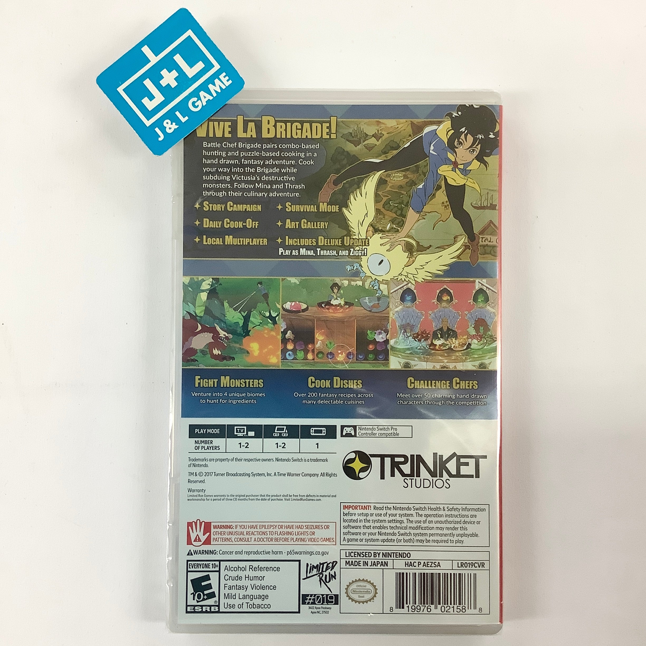 Battle Chef Brigade Deluxe (Limited Run #019) - (NSW) Nintendo Switch Video Games Limited Run Games   