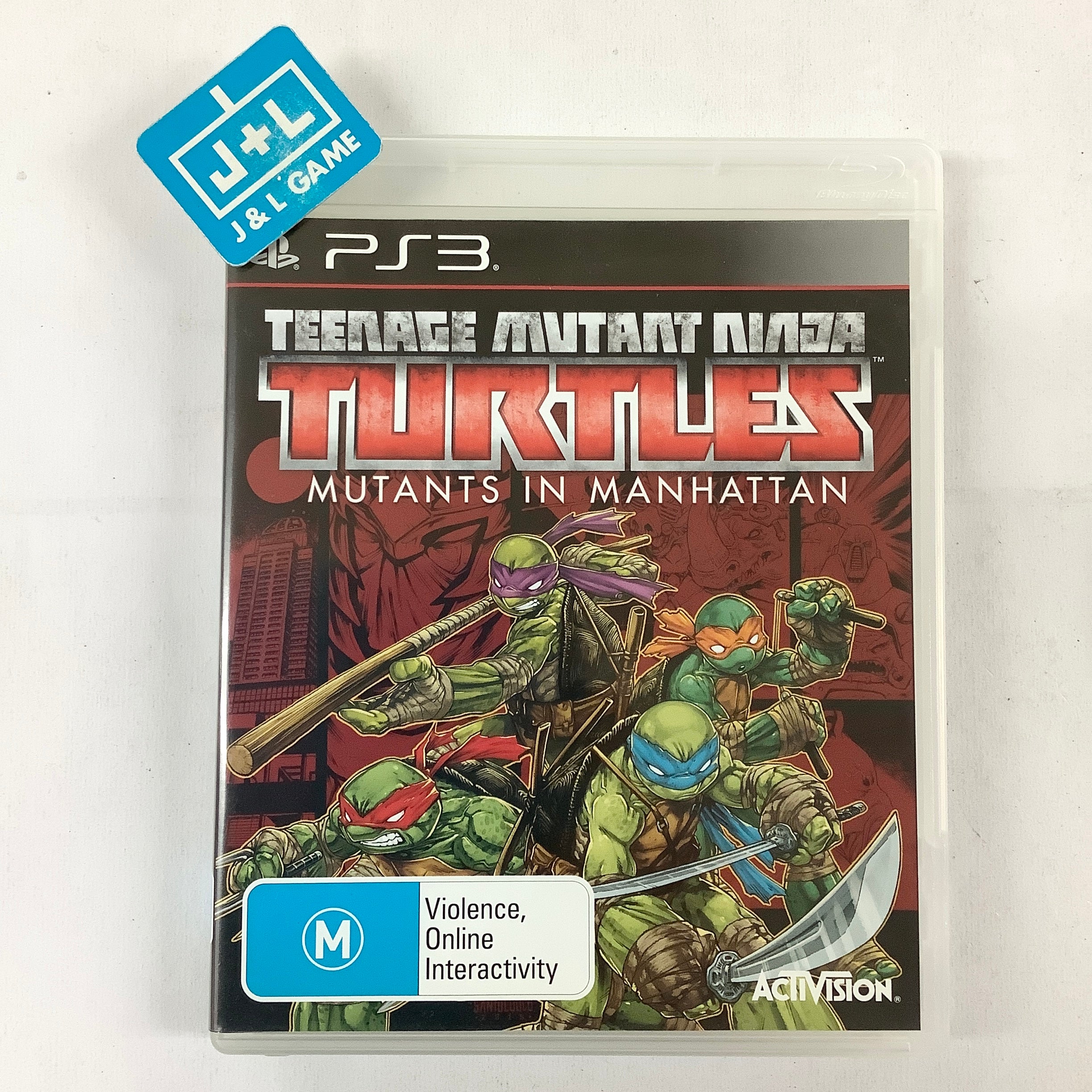 Teenage Mutant Ninja Turtles: Mutants in Manhattan - (PS3) PlayStation 3 [Pre-Owned] (Oceania Import) Video Games Activision   