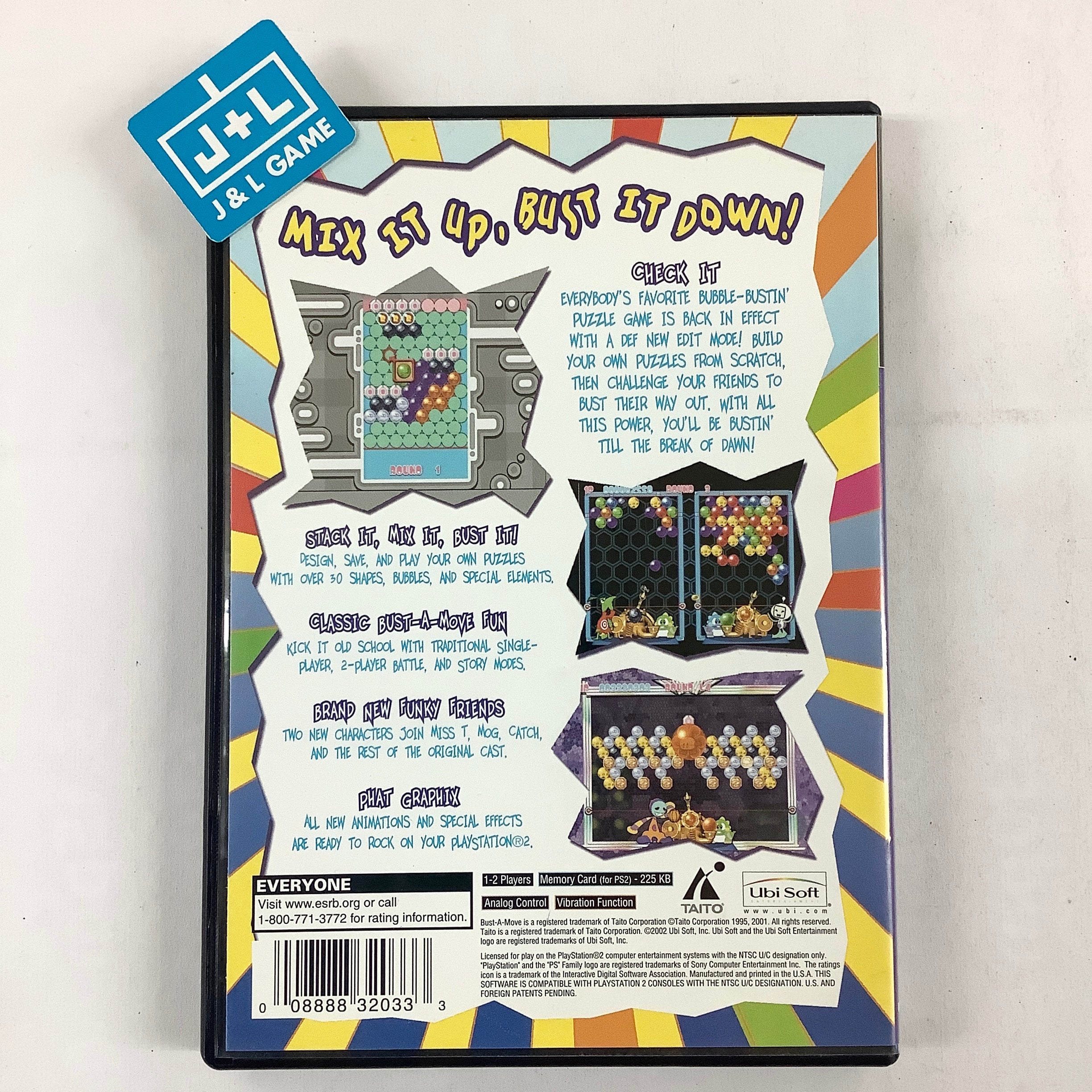 Super Bust-A-Move 2 - (PS2) PlayStation 2 [Pre-Owned] Video Games Ubisoft   