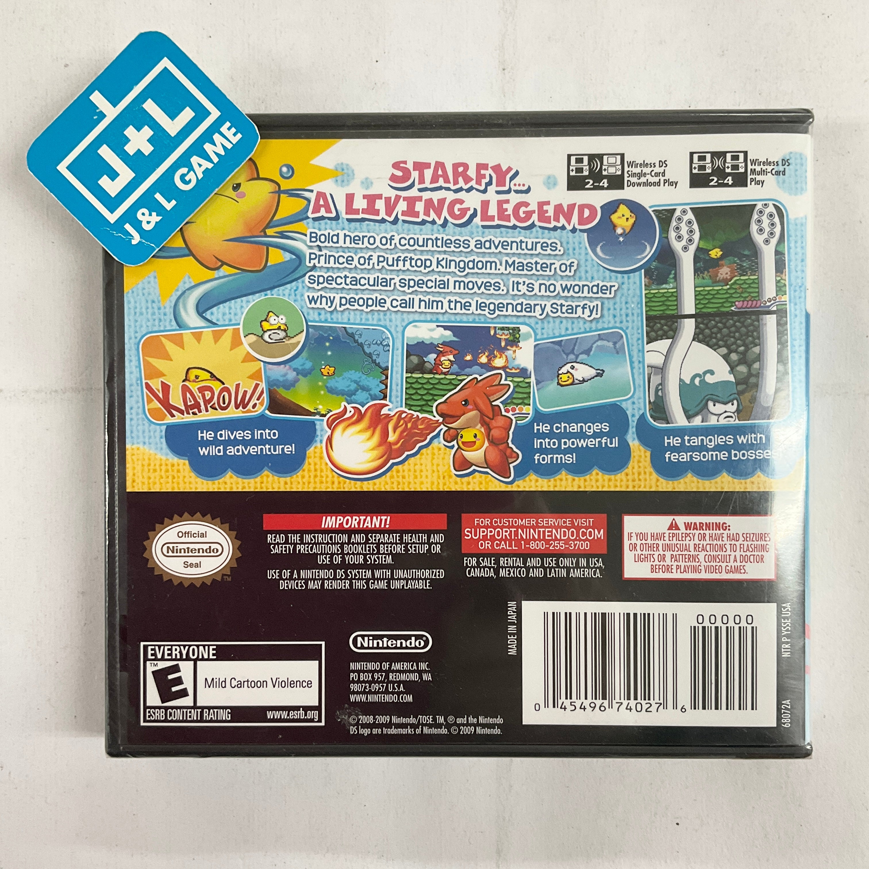 The Legendary Starfy - (NDS) Nintendo DS Video Games Nintendo   
