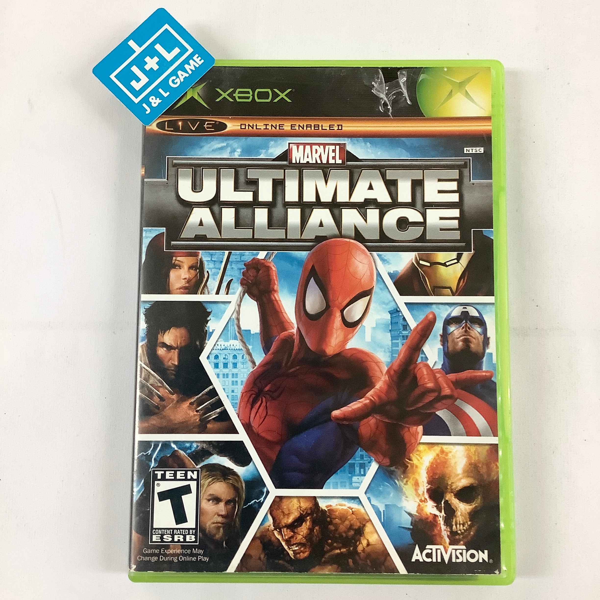 Marvel: Ultimate Alliance - (XB) Xbox [Pre-Owned] Video Games Activision   