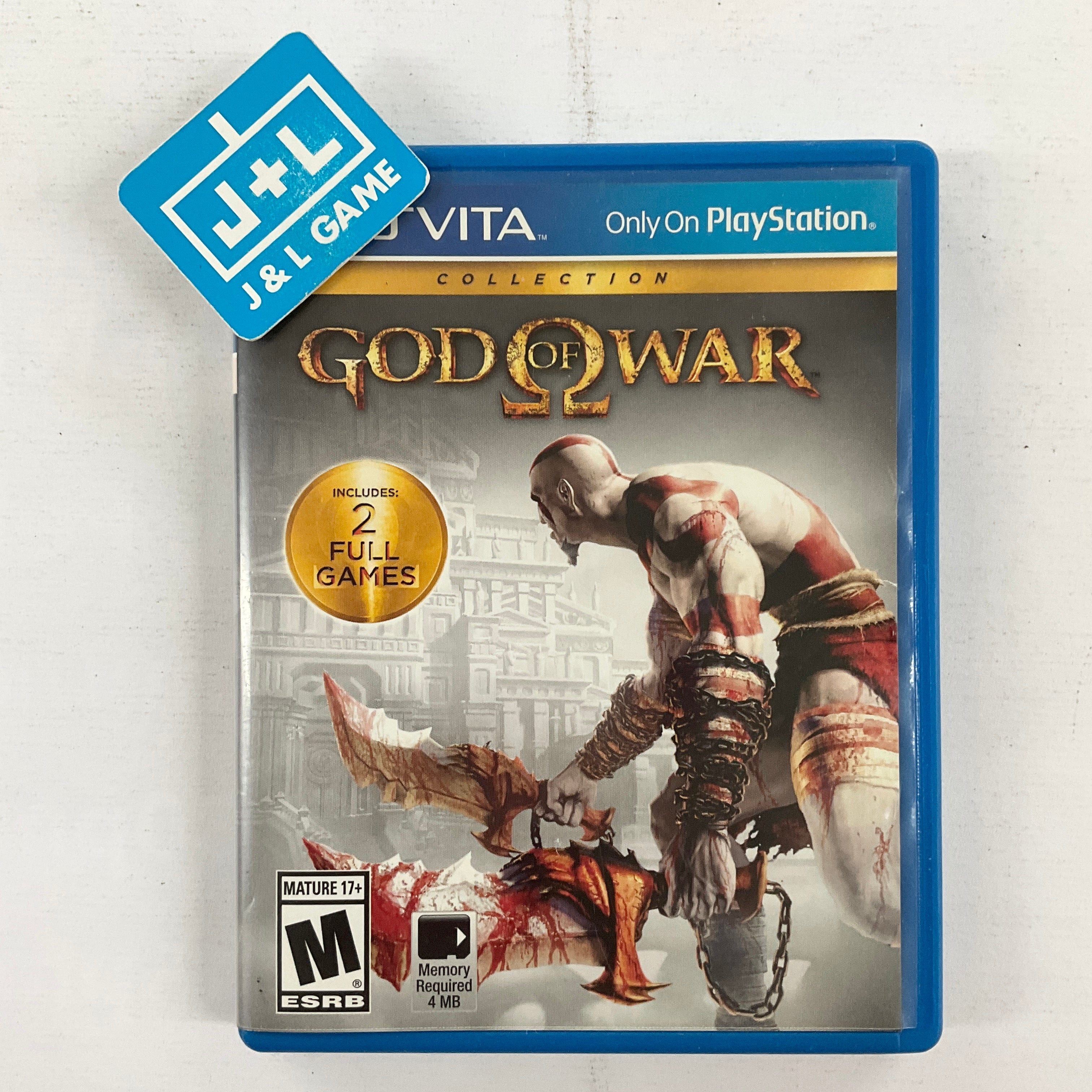 God of War Collection - (PSV) PlayStation Vita [Pre-Owned] Video Games PlayStation   