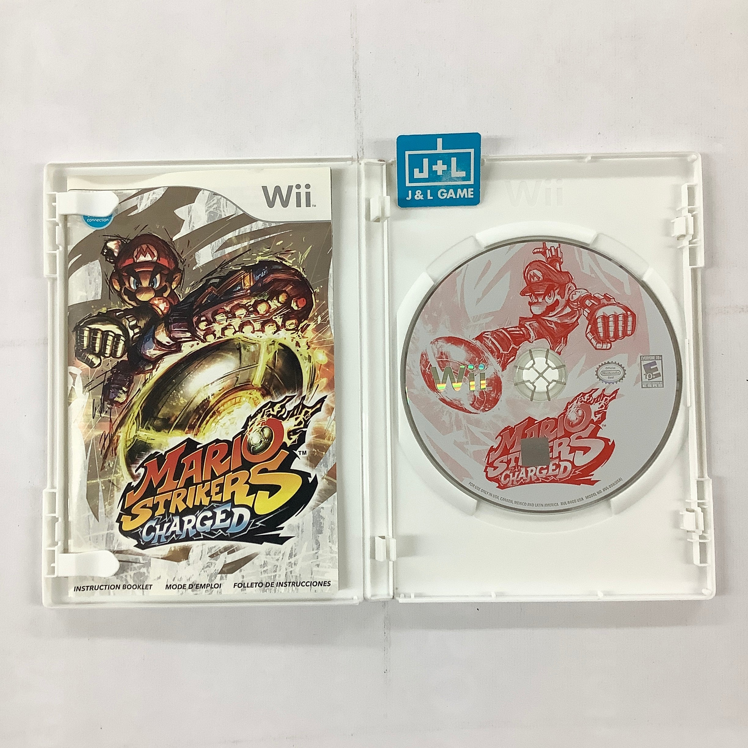 【中古】「非常に良い」Mario Strikers Charged Mario Strikers Charged - Nintendo Wii [Pre-Owned] | J&L Game