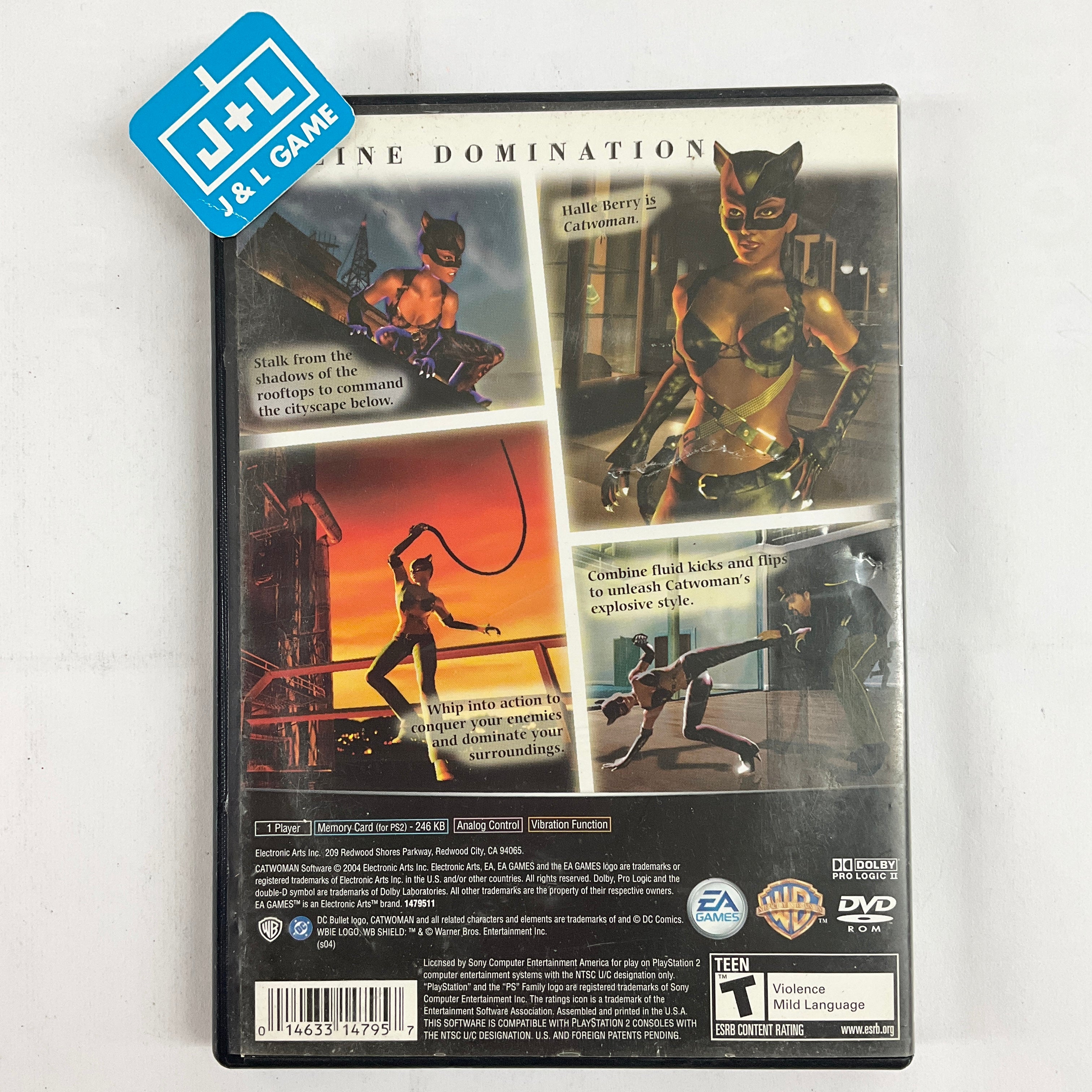 Catwoman - (PS2) PlayStation 2 [Pre-Owned] Video Games EA Games   