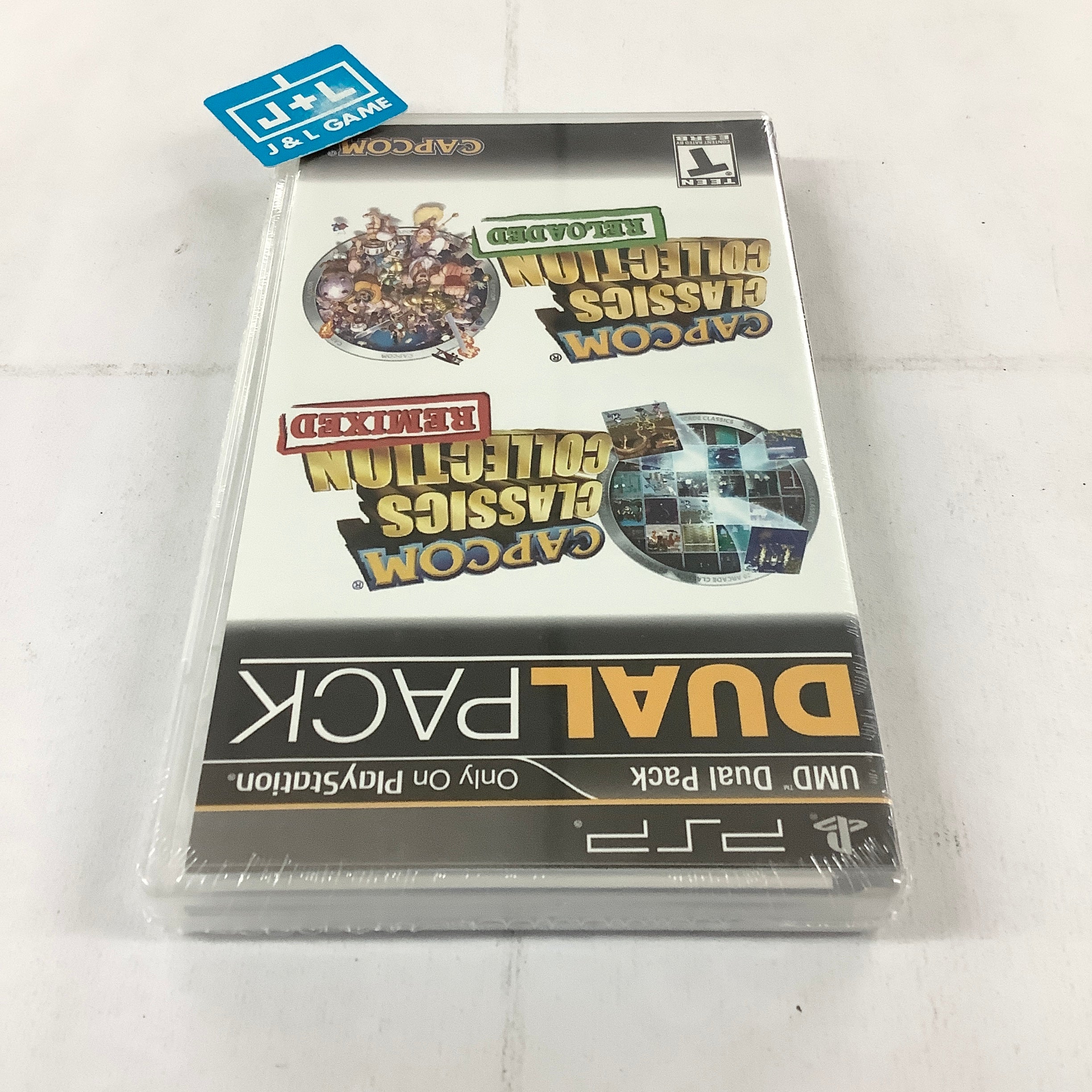 Capcom Classics Dual Pack: Remixed and Reloaded - Sony PSP Video Games Capcom   