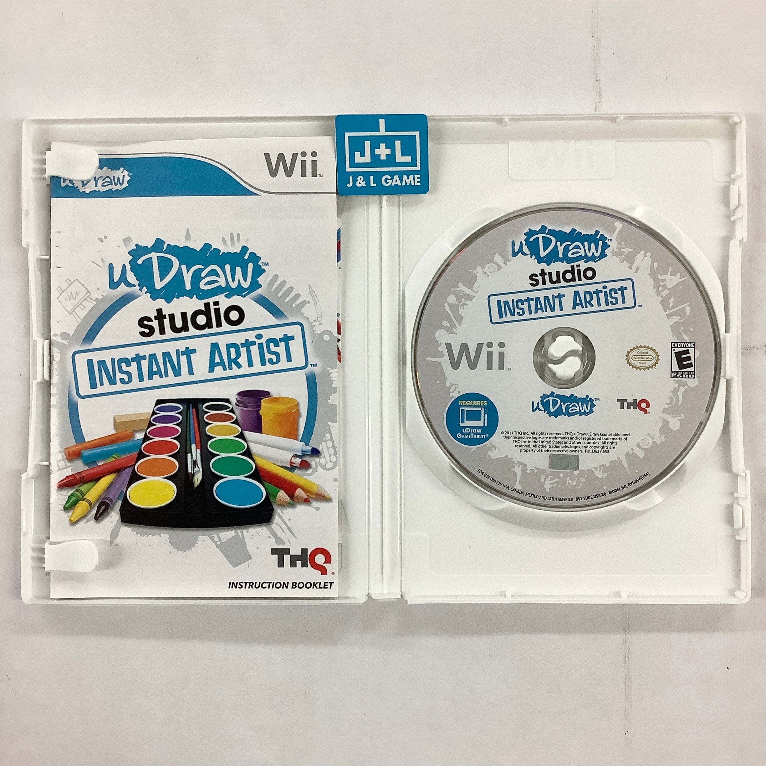 uDraw Studio: Instant Artist - Nintendo Wii [Pre-Owned] Video Games THQ   