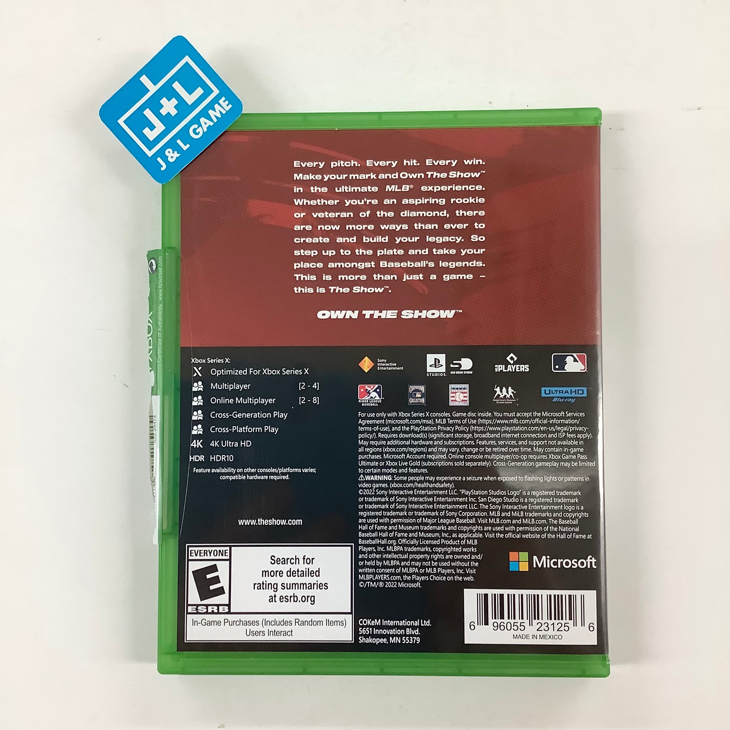 MLB The Show 22 - (XSX) Xbox Series X [UNBOXING] Video Games MLB AM   