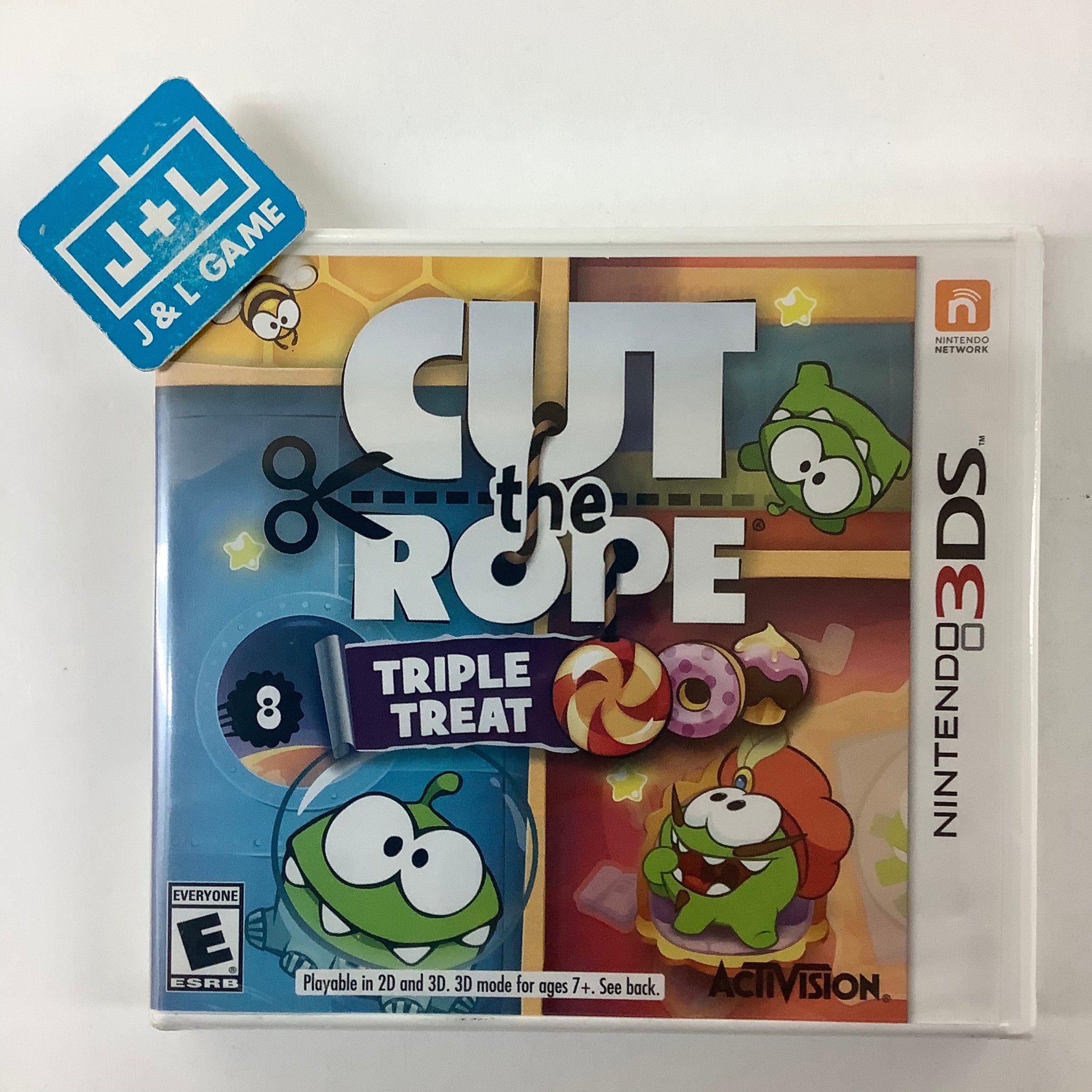 Rundt og rundt chauffør fugl Cut the Rope: Triple Treat - Nintendo 3DS – J&L Video Games New York City