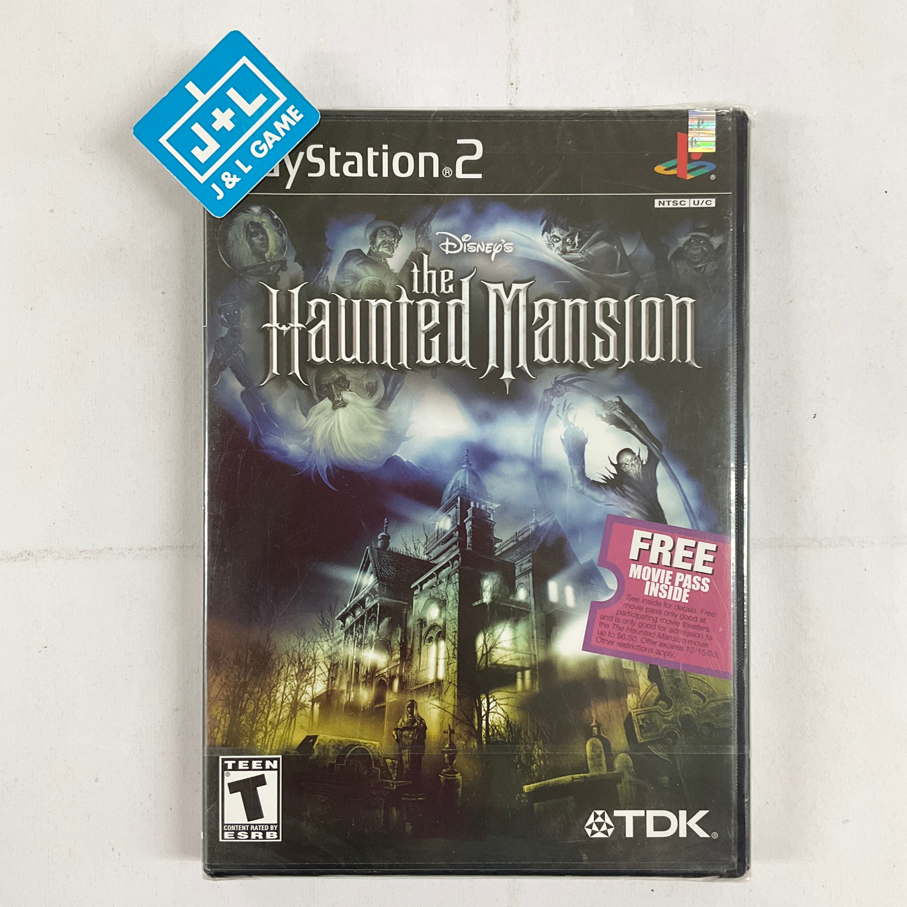 The Haunted Mansion - (PS2) PlayStation 2 Video Games TDK Mediactive   