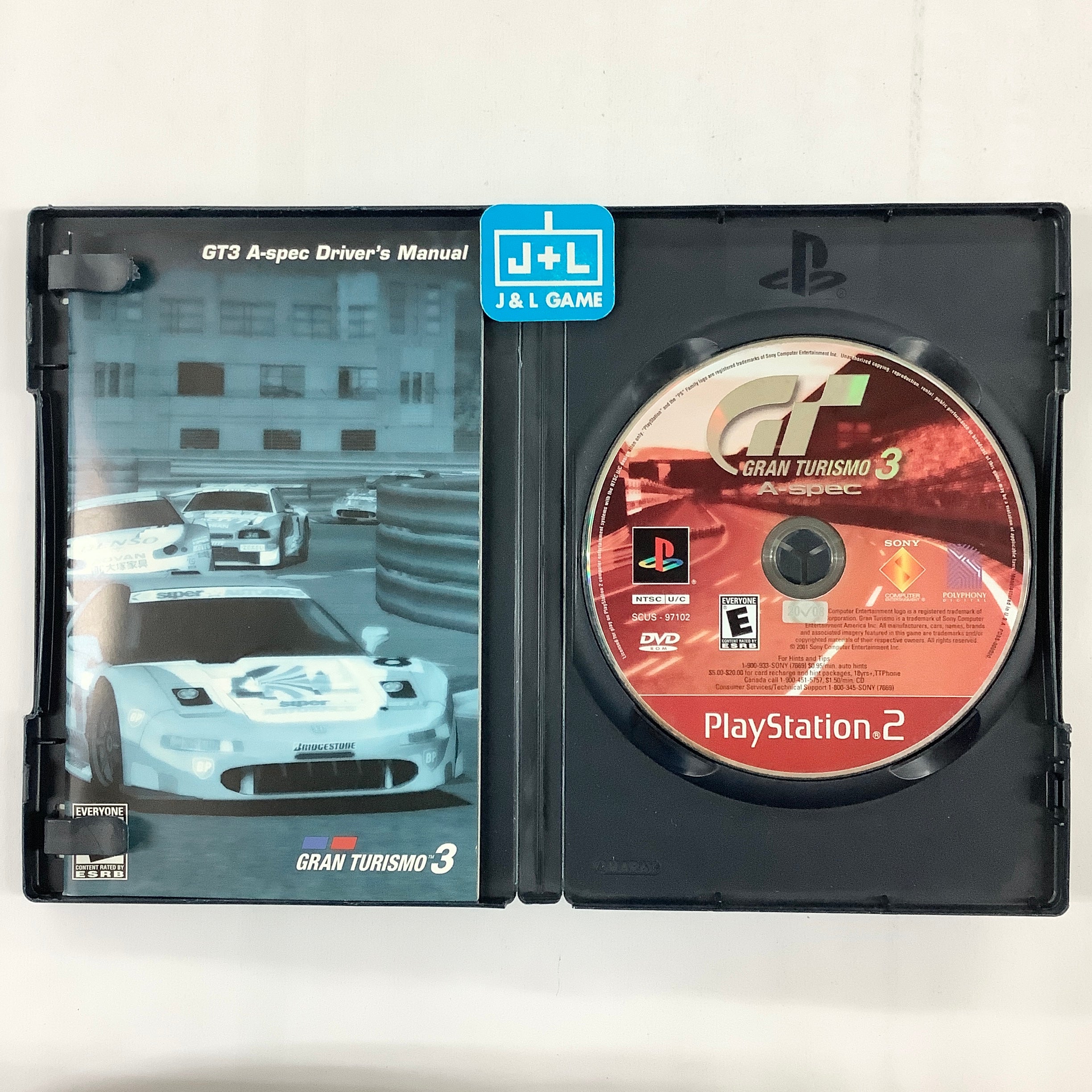 Gran Turismo 3: A-Spec (Greatest Hits) - (PS2) PlayStation 2 [Pre-Owned] Video Games SCEA   