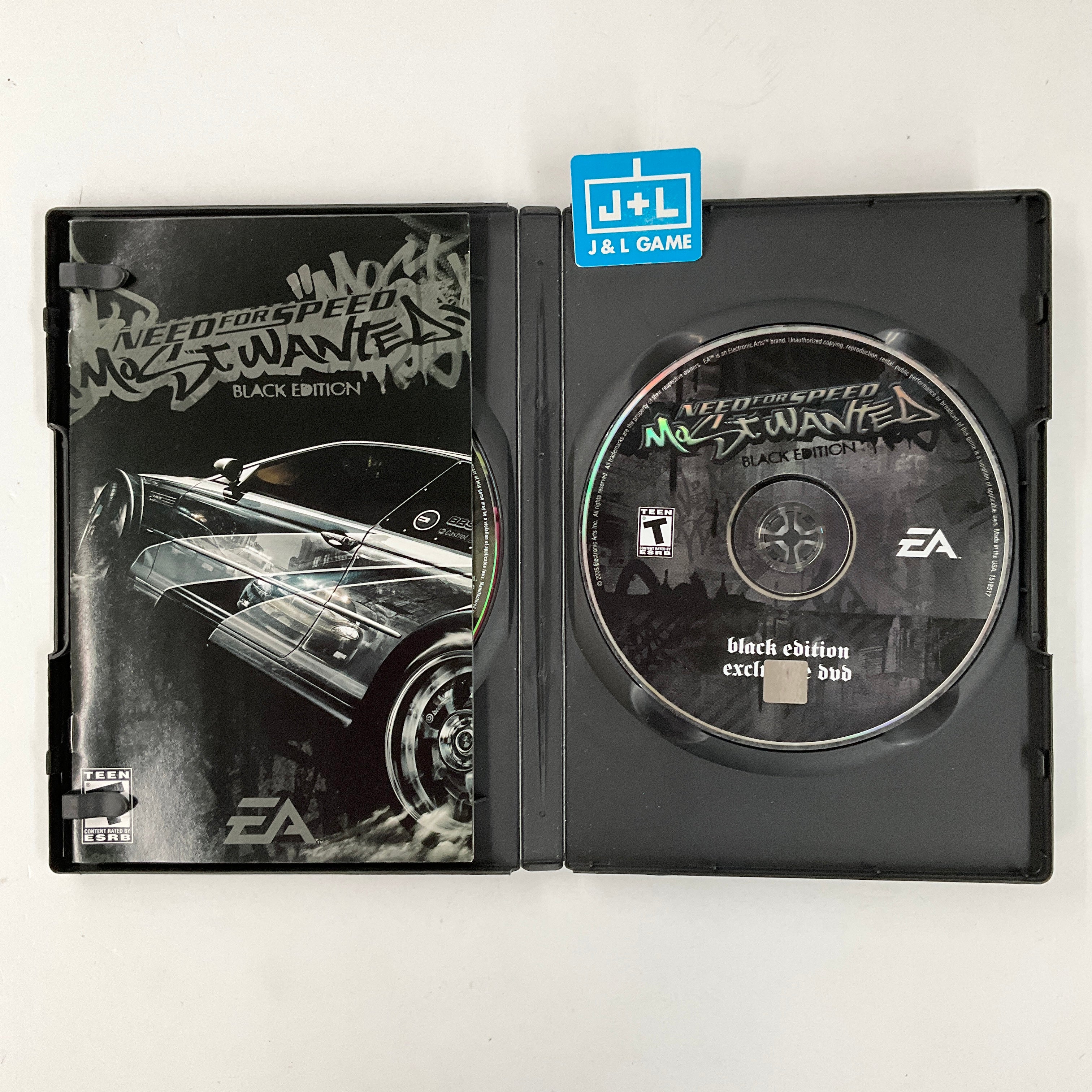 Need for Speed Most Wanted (Black Edition) - (PS2) PlayStation 2 [Pre-Owned] Video Games Electronic Arts   