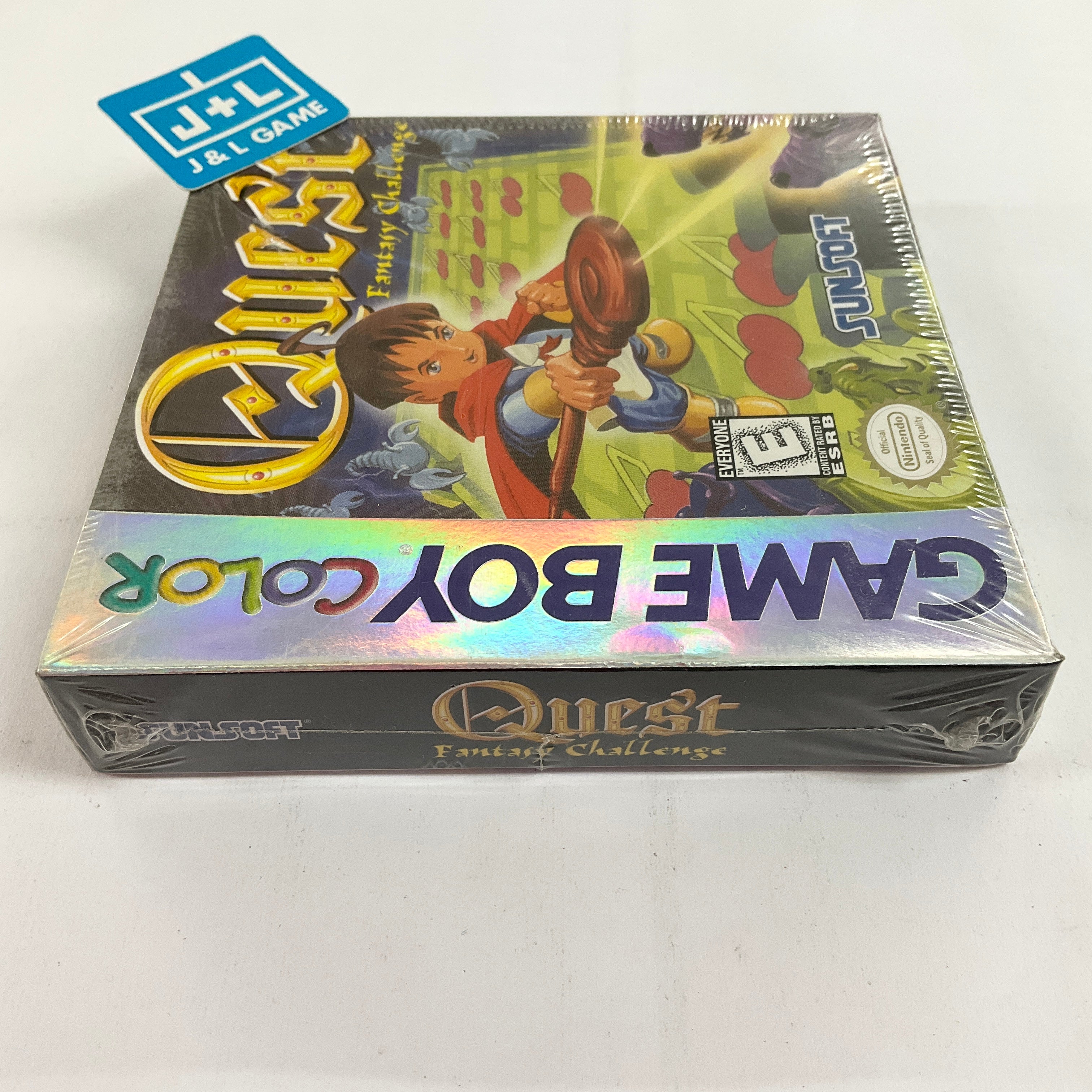 Quest: Fantasy Challenge - (GBC) Game Boy Color Video Games SunSoft   