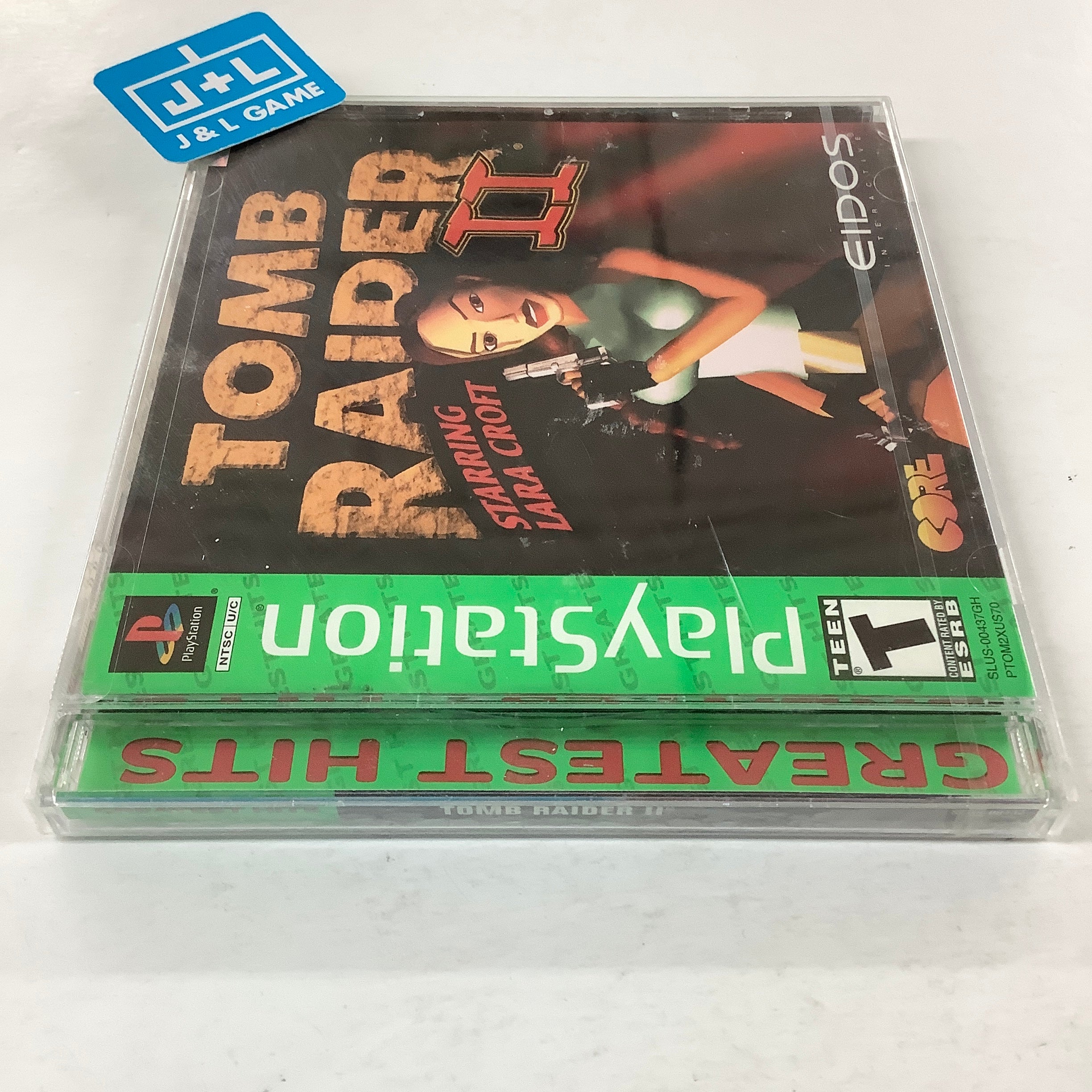 Tomb Raider II (Greatest Hits) - (PS1) PlayStation 1 Video Games Eidos Interactive   