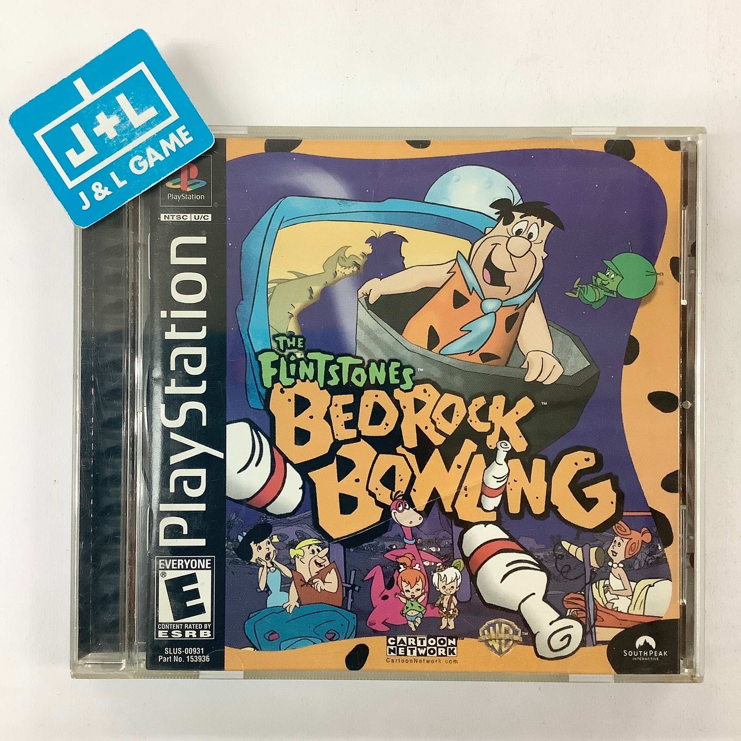 The Flintstones: Bedrock Bowling - (PS1) PlayStation 1 [Pre-Owned] Video Games SouthPeak Games   