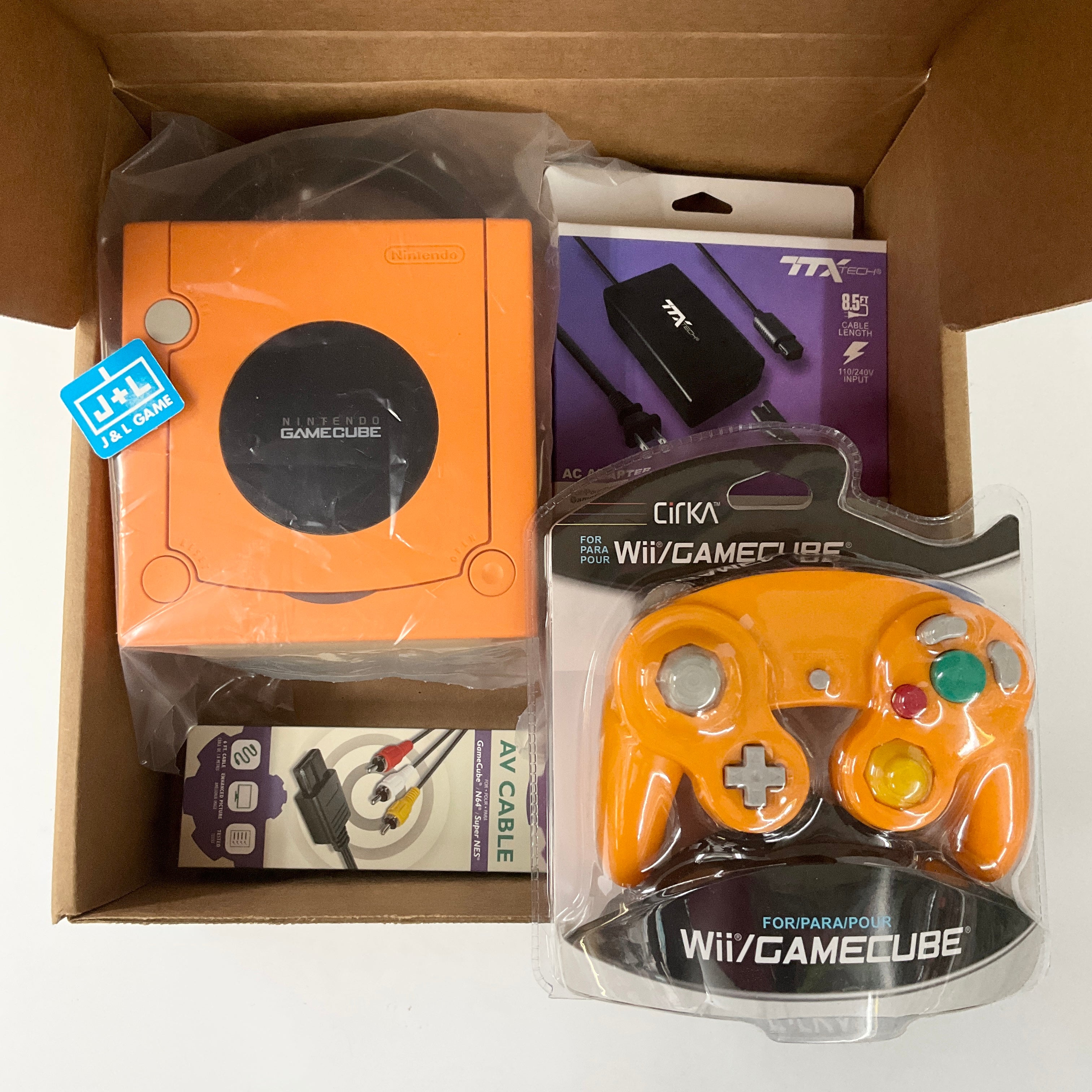 Nintendo Gamecube Console (Spice Orange) - (GC) GameCube [Pre-Owned] (Japanese Import) Consoles Nintendo   