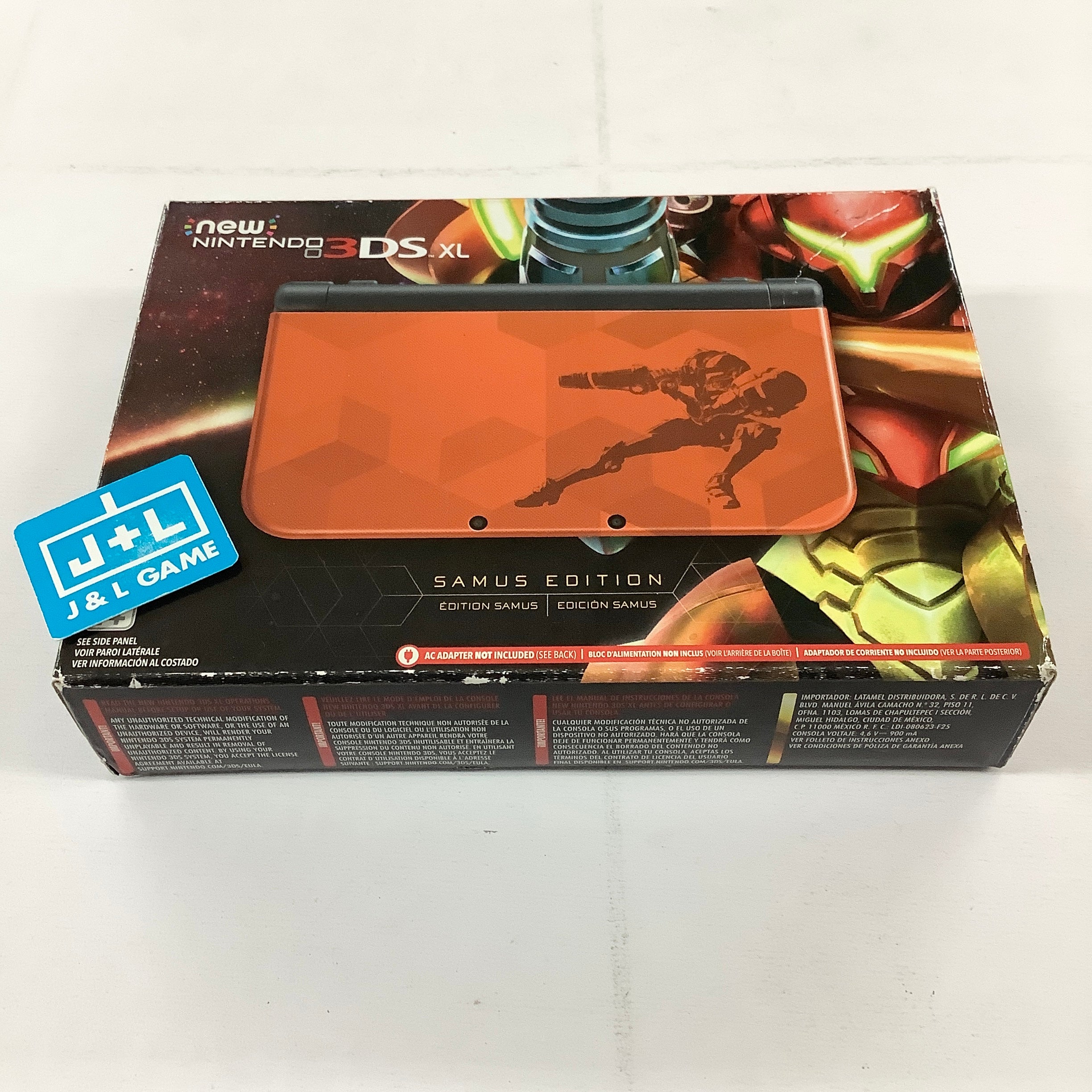 New Nintendo 3DS XL Console (Samus Edition) - (3DS) Nintendo 3DS [Pre-Owned] Consoles Nintendo   