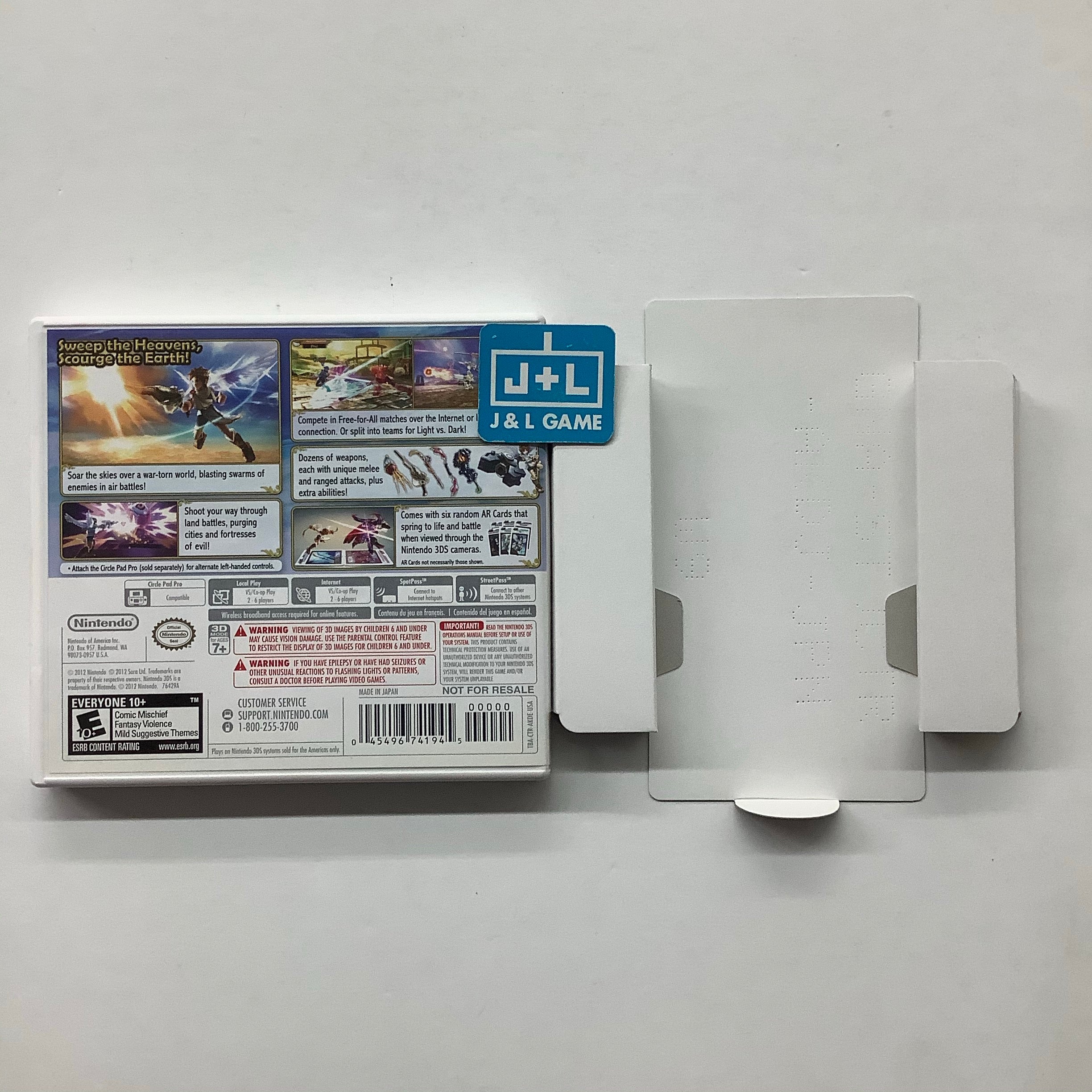 Kid Icarus Uprising - Nintendo 3DS [Pre-Owned] Video Games Erectogen   