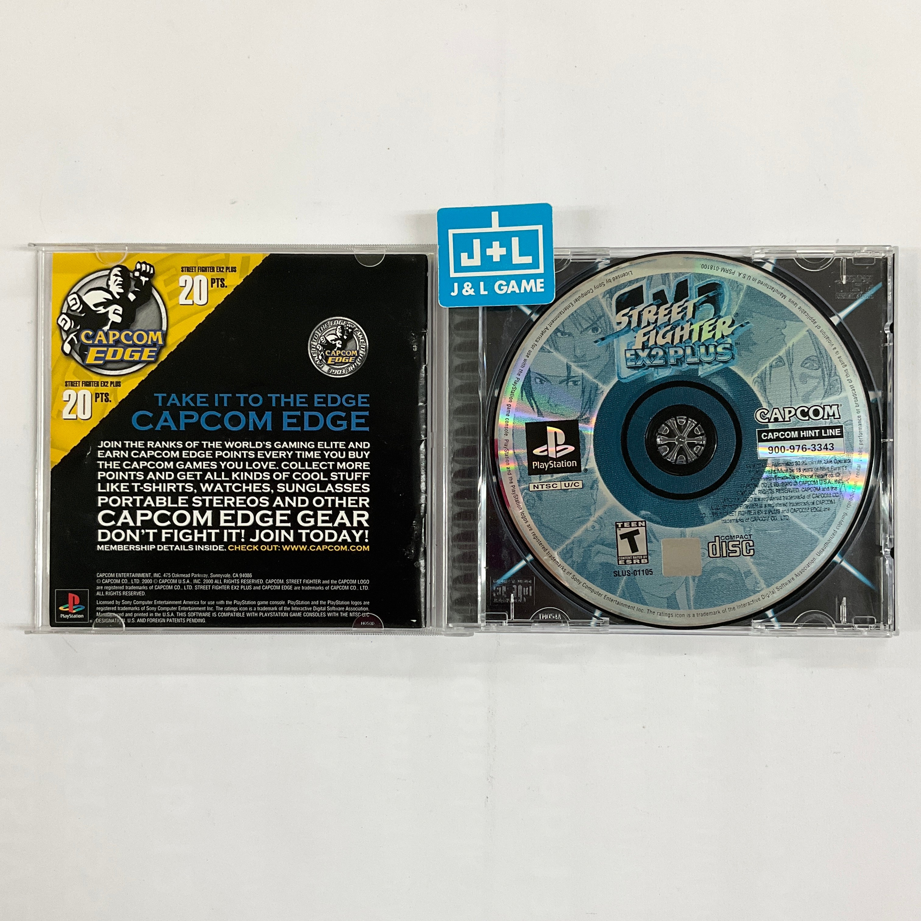 Street Fighter EX2 Plus - (PS1) PlayStation 1 [Pre-Owned