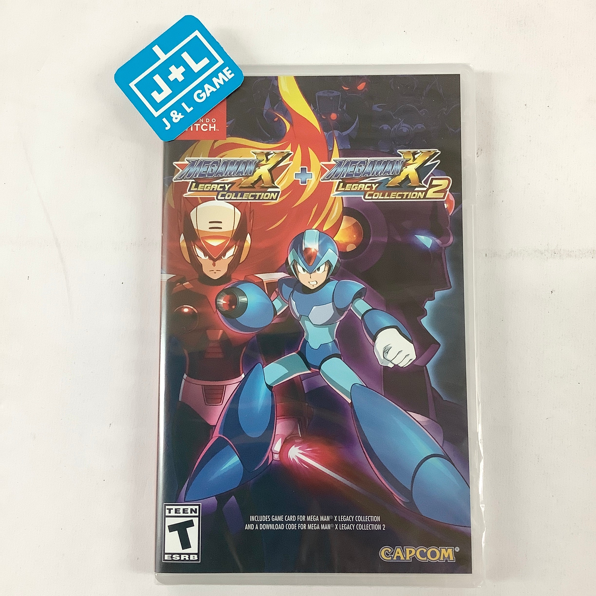 Mega Man X Legacy Collection 1+2 - (NSW) Nintendo Switch Video Games Capcom   