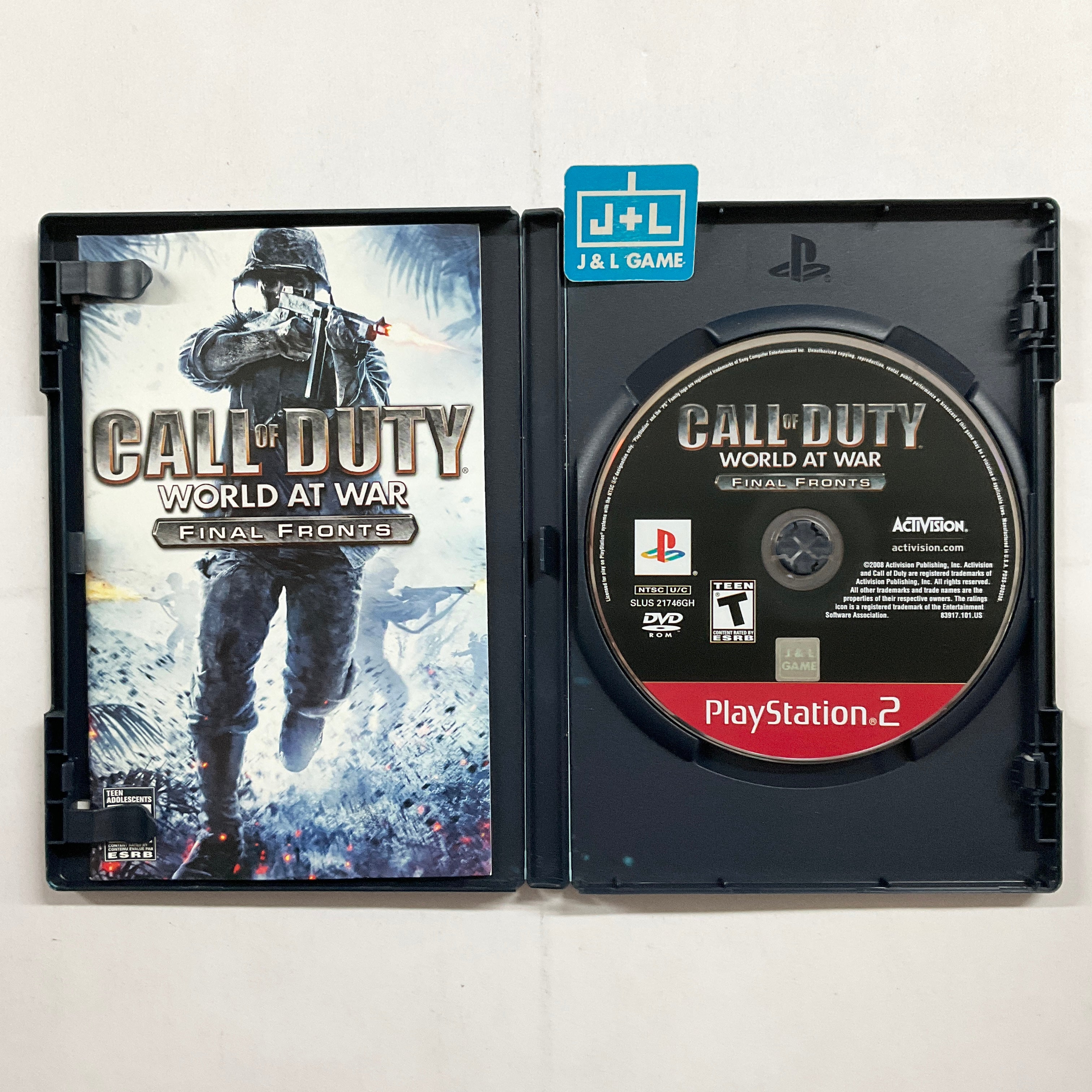 Test de Call of Duty : World at War : Final Fronts sur PS2 par Test de Call of Duty : World at War : Final Fronts sur PS2 par