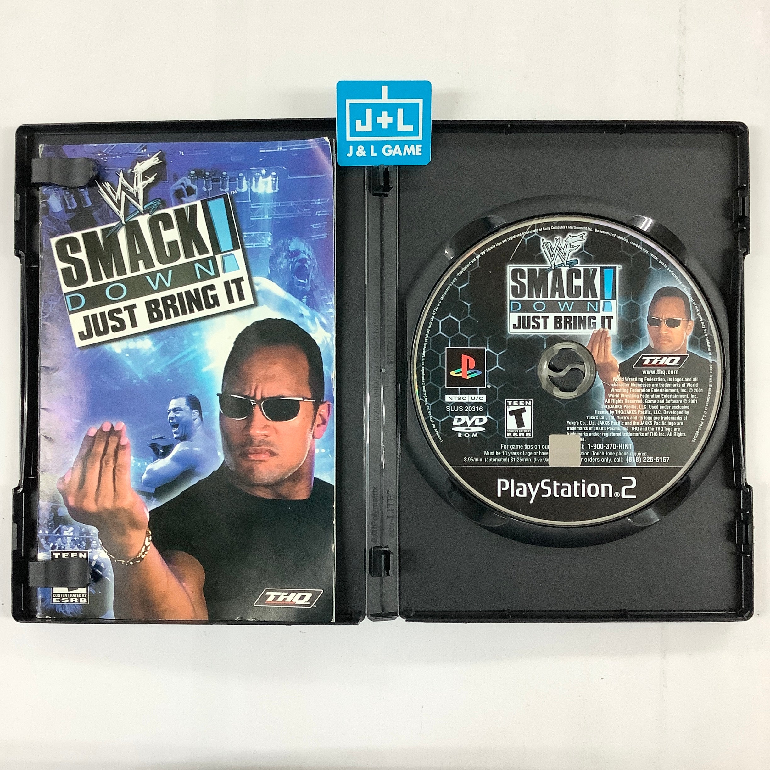 WWF Smackdown! Just Bring It - (PS2) PlayStation 2 [Pre-Owned