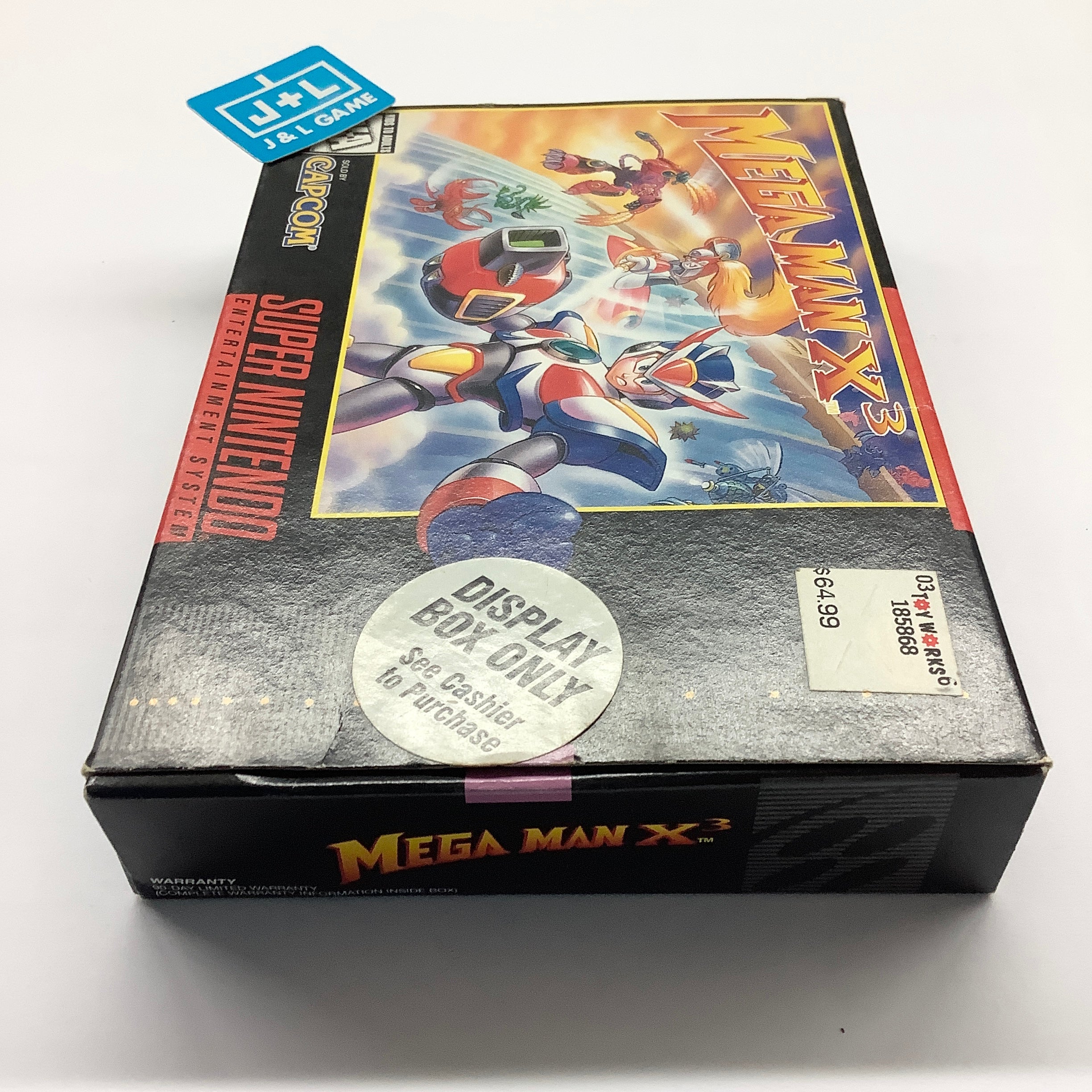 Mega Man X3 - (SNES) Super Nintendo [Pre-Owned] | J&L Game