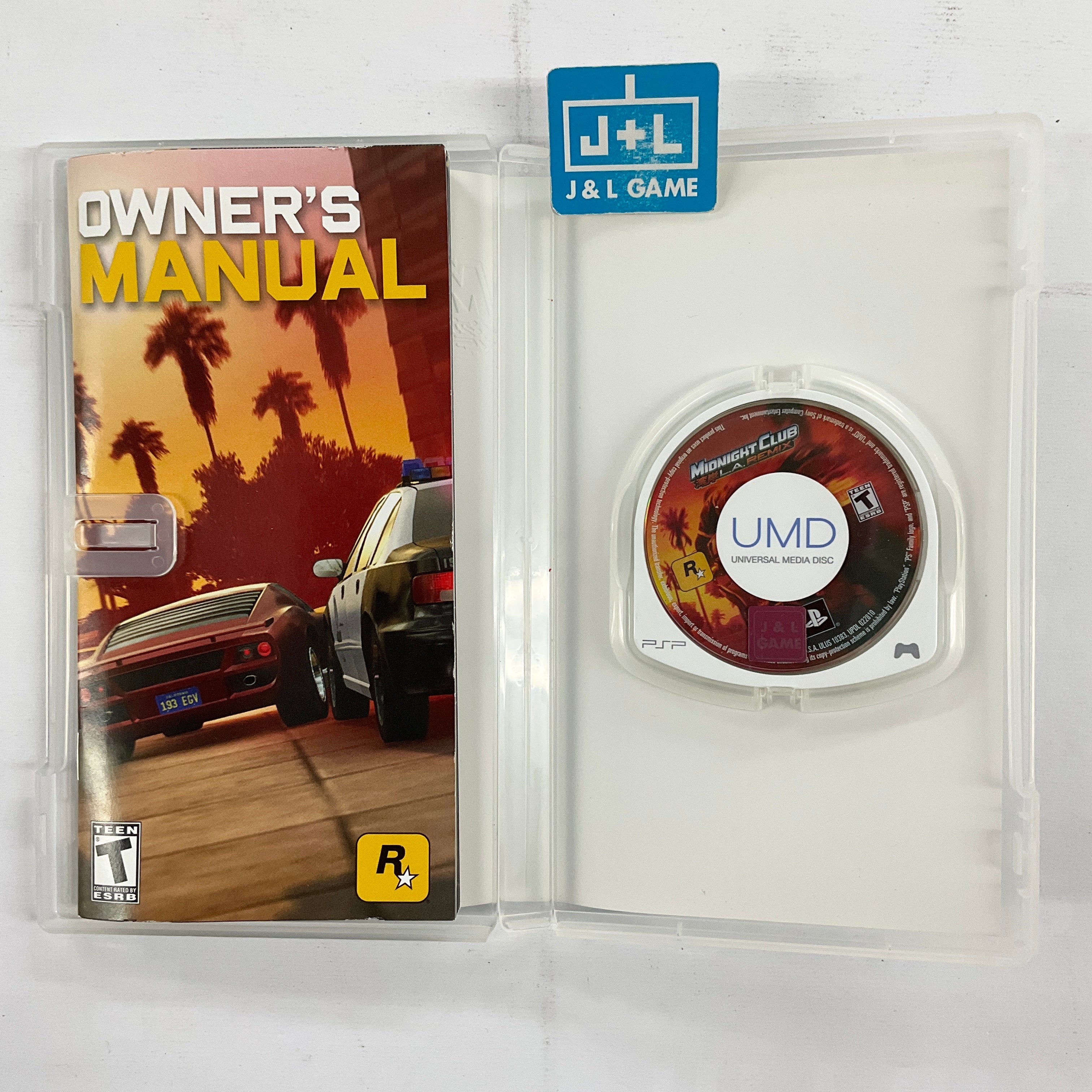 Midnight Club: LA Remix - Sony PSP [Pre-Owned] Video Games Rockstar Games   