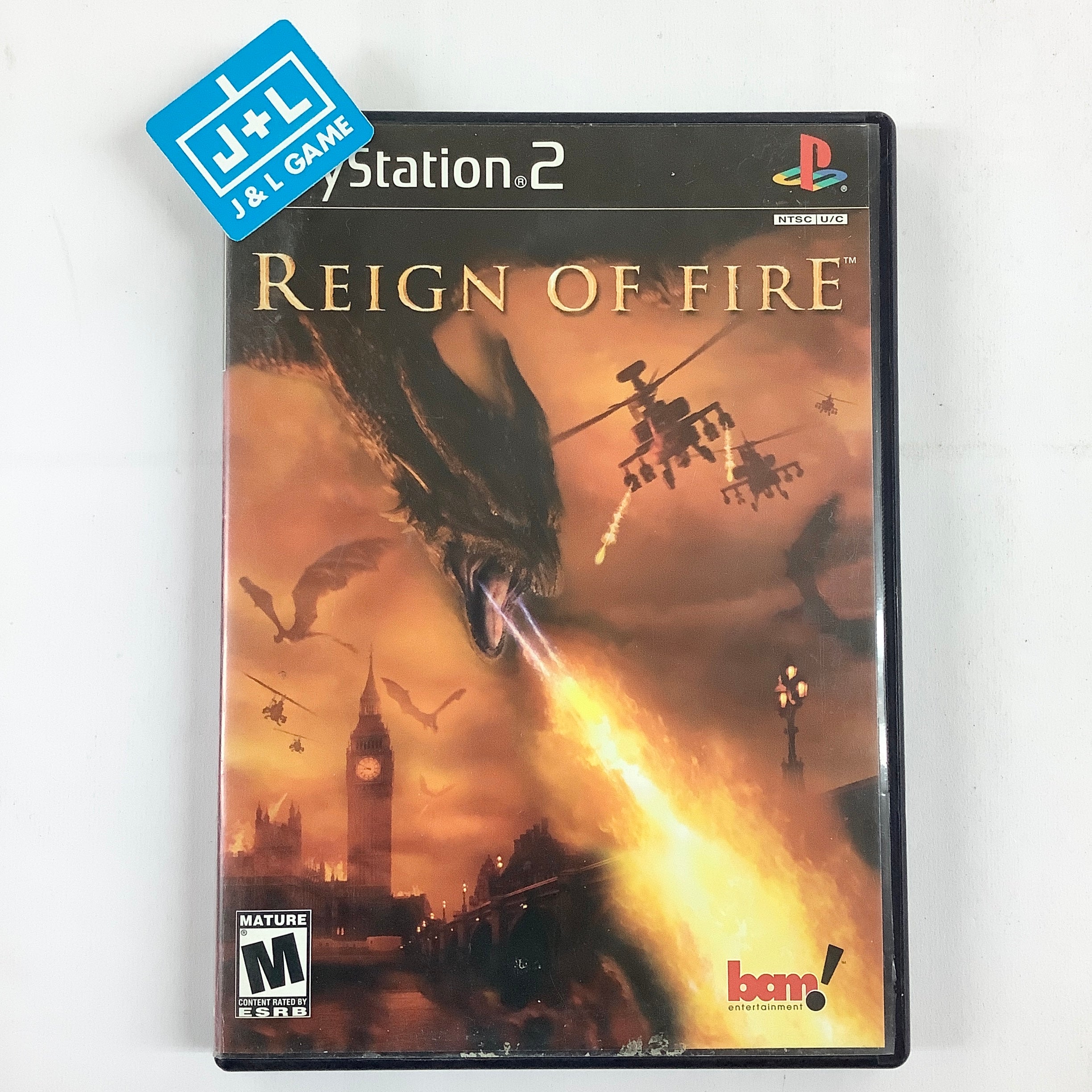 Reign of Fire - (PS2) PlayStation 2 [Pre-Owned] Video Games Bam Entertainment   