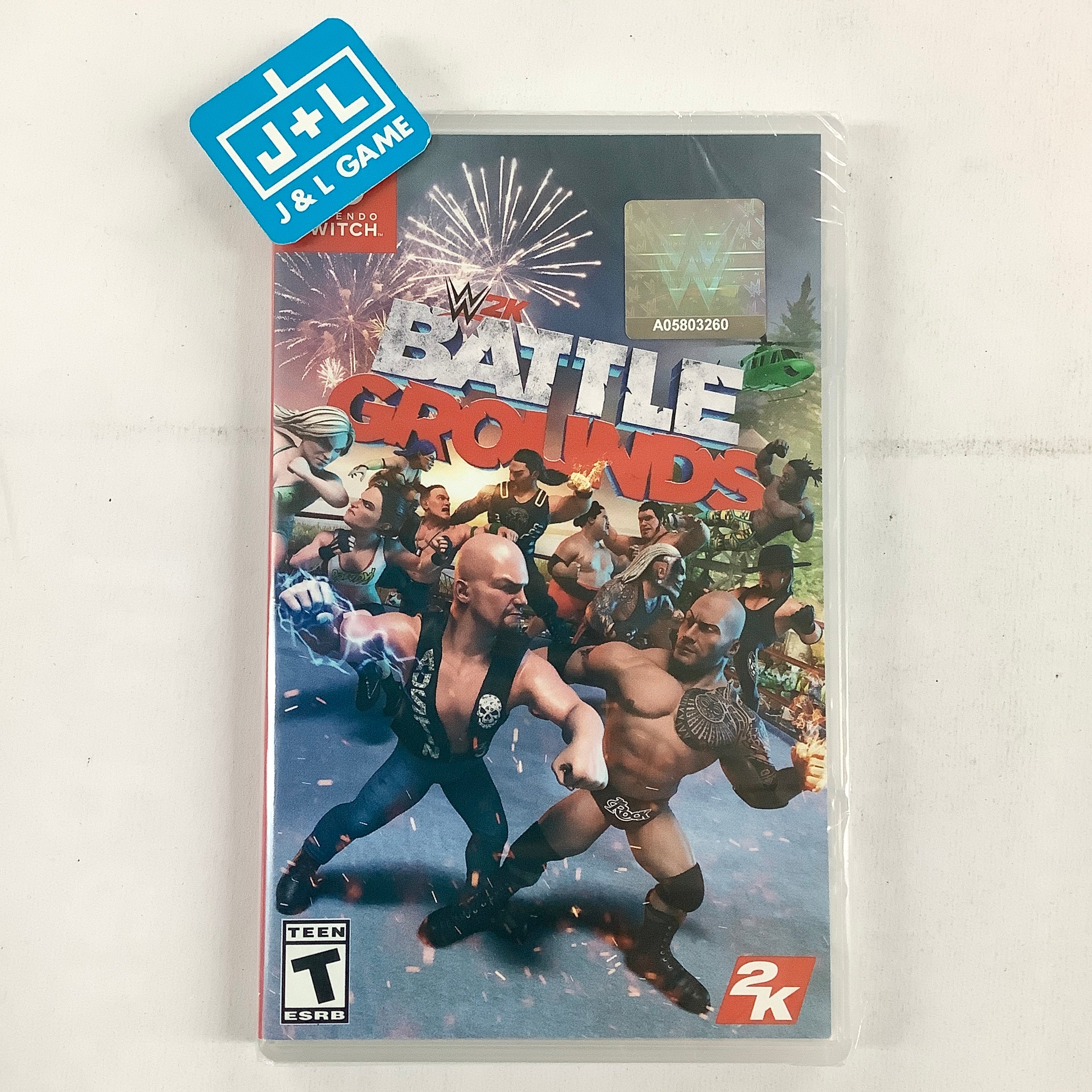 WWE 2K Battlegrounds - (NSW) Nintendo Switch Video Games 2K Games   