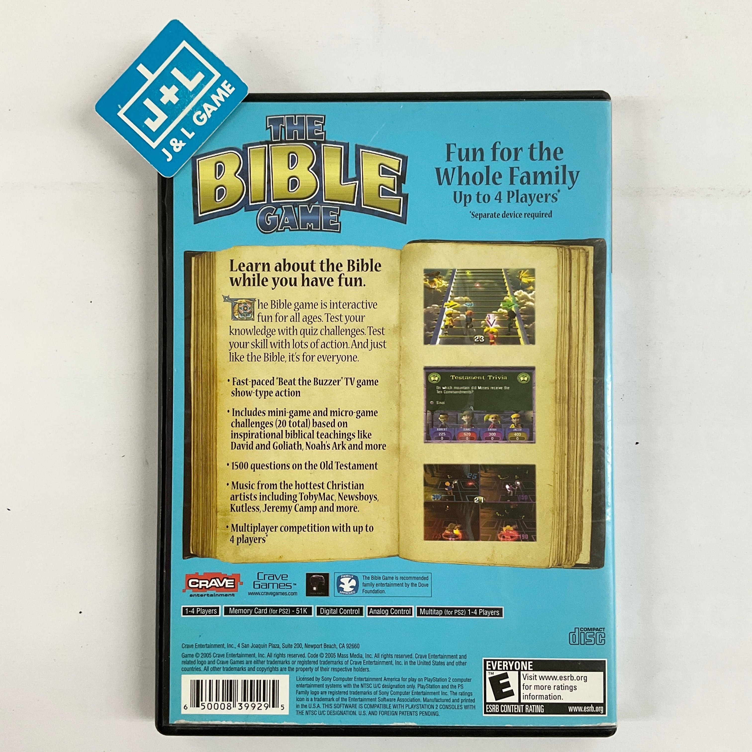 The Bible Game - (PS2) PlayStation 2 [Pre-Owned] Video Games Crave   
