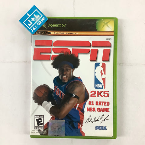 ESPN NBA 2K5 - (XB) Xbox [Pre-Owned] Video Games Sega   