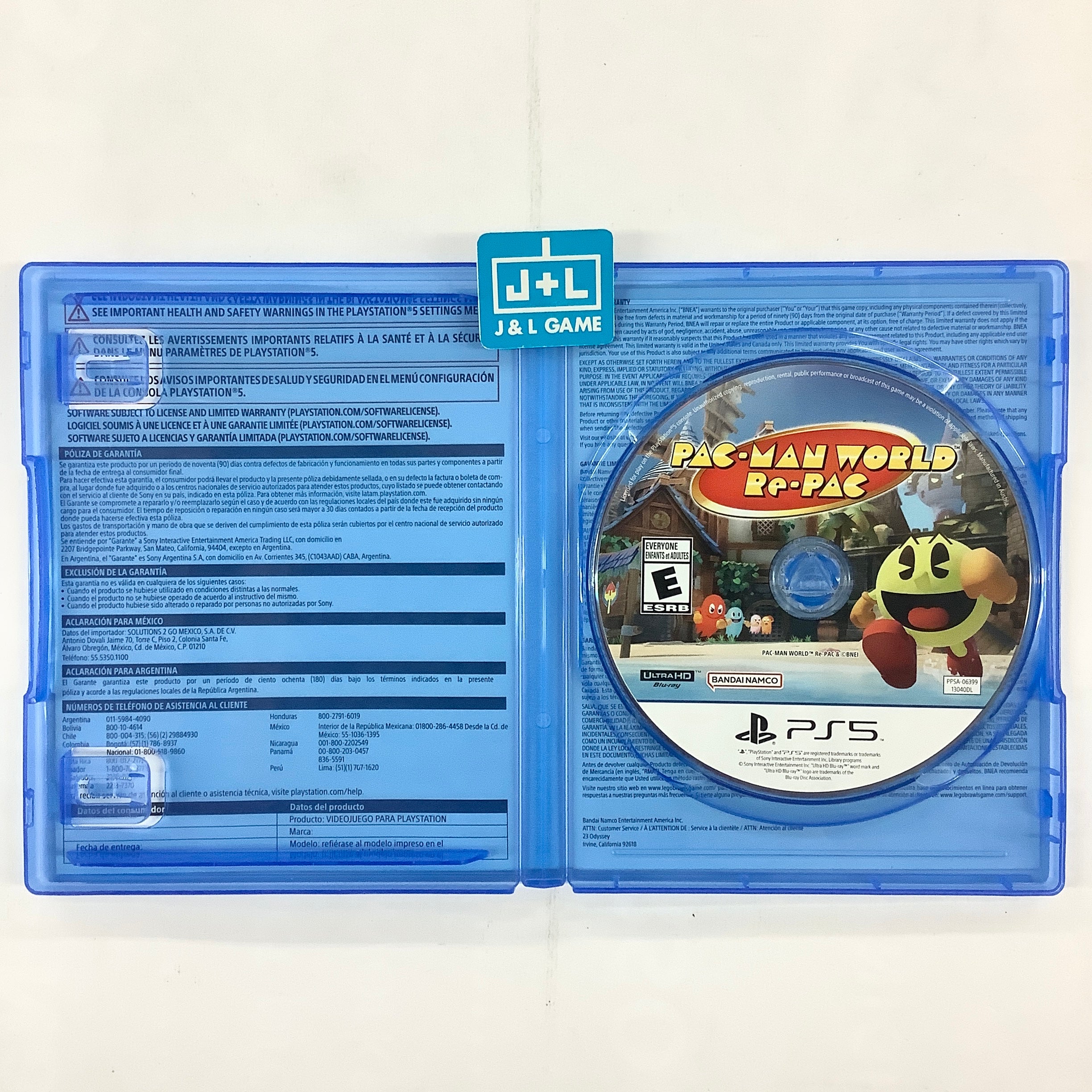 Pac-Man World: Re-PAC - (PS5) PlayStation 5 [UNBOXING] Video Games BANDAI NAMCO Entertainment   